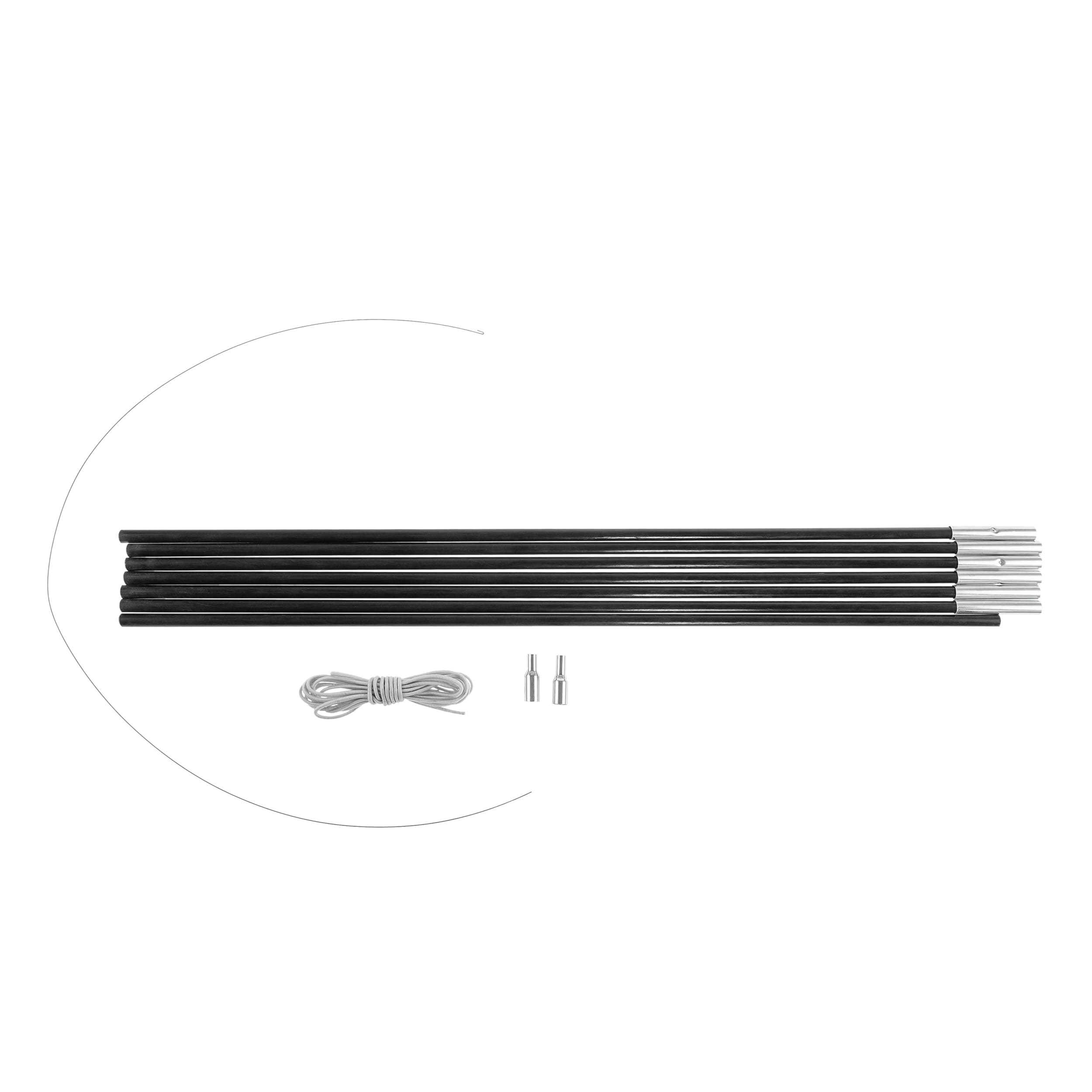 Stelaż do namiotu Highlander Outdoor Fiberglass Tent Pole Kit 8,5 mm