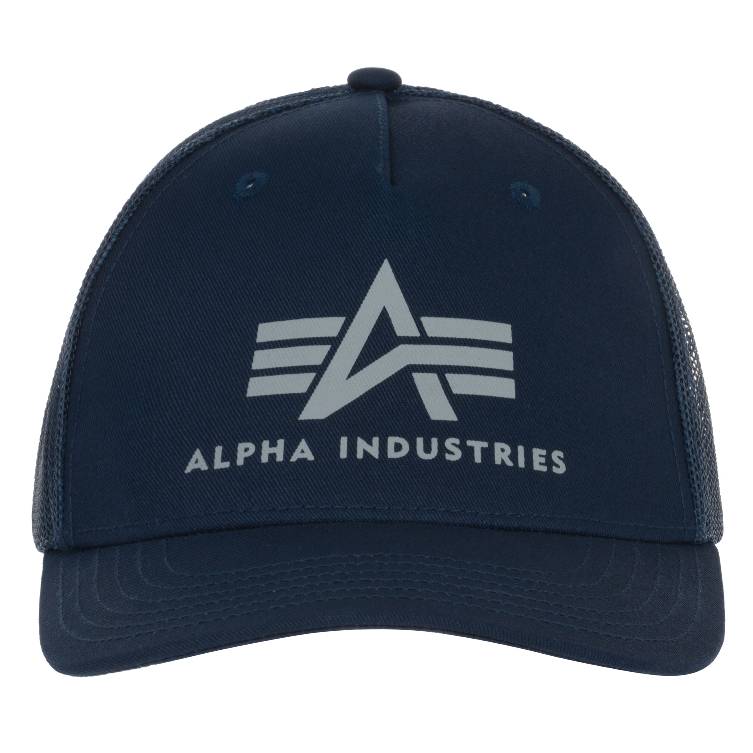 Czapka z daszkiem Alpha Industries Basic Trucker Cap - Rep Blue