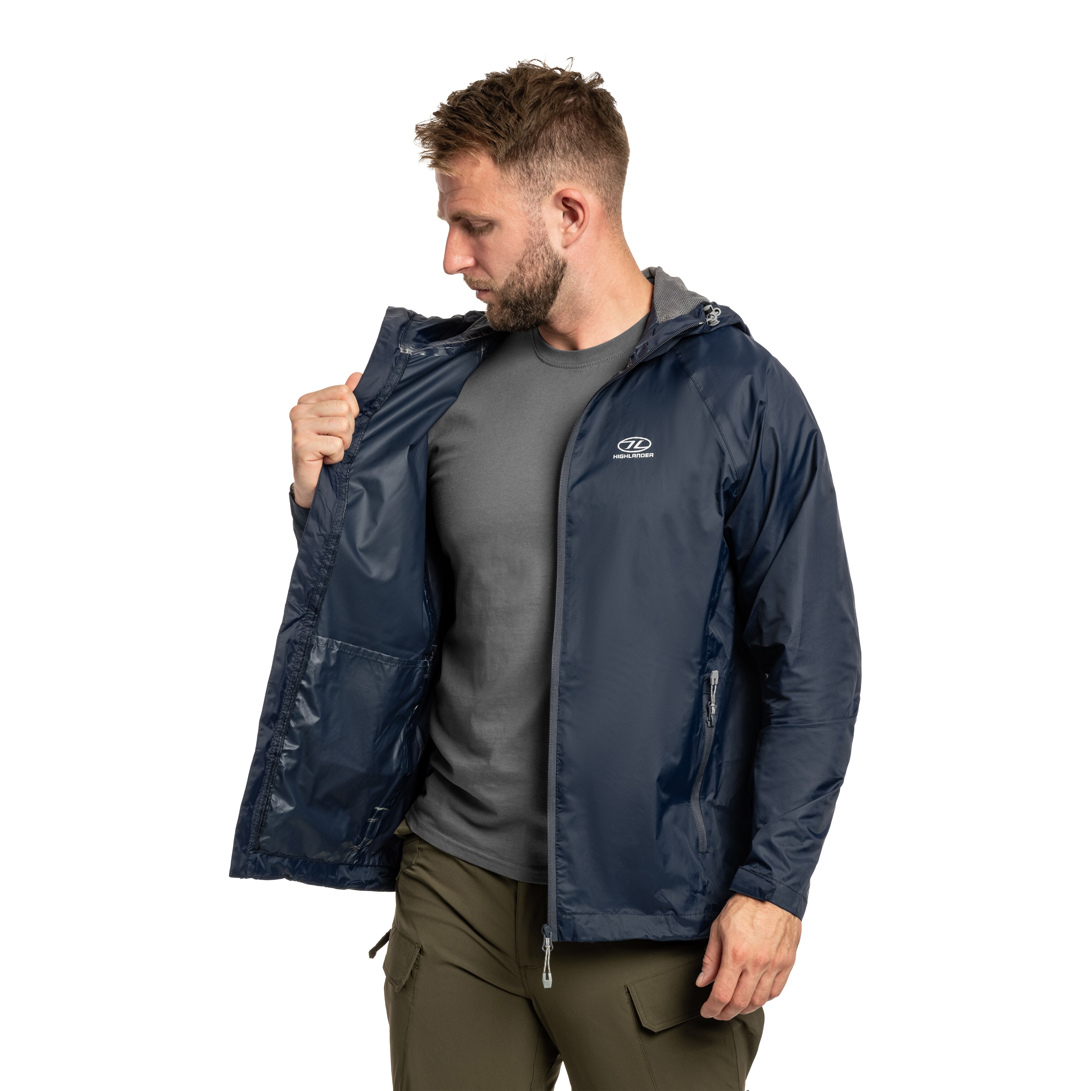 Куртка Highlander Outdoor Stow & Go Pack Away - Navy Blue