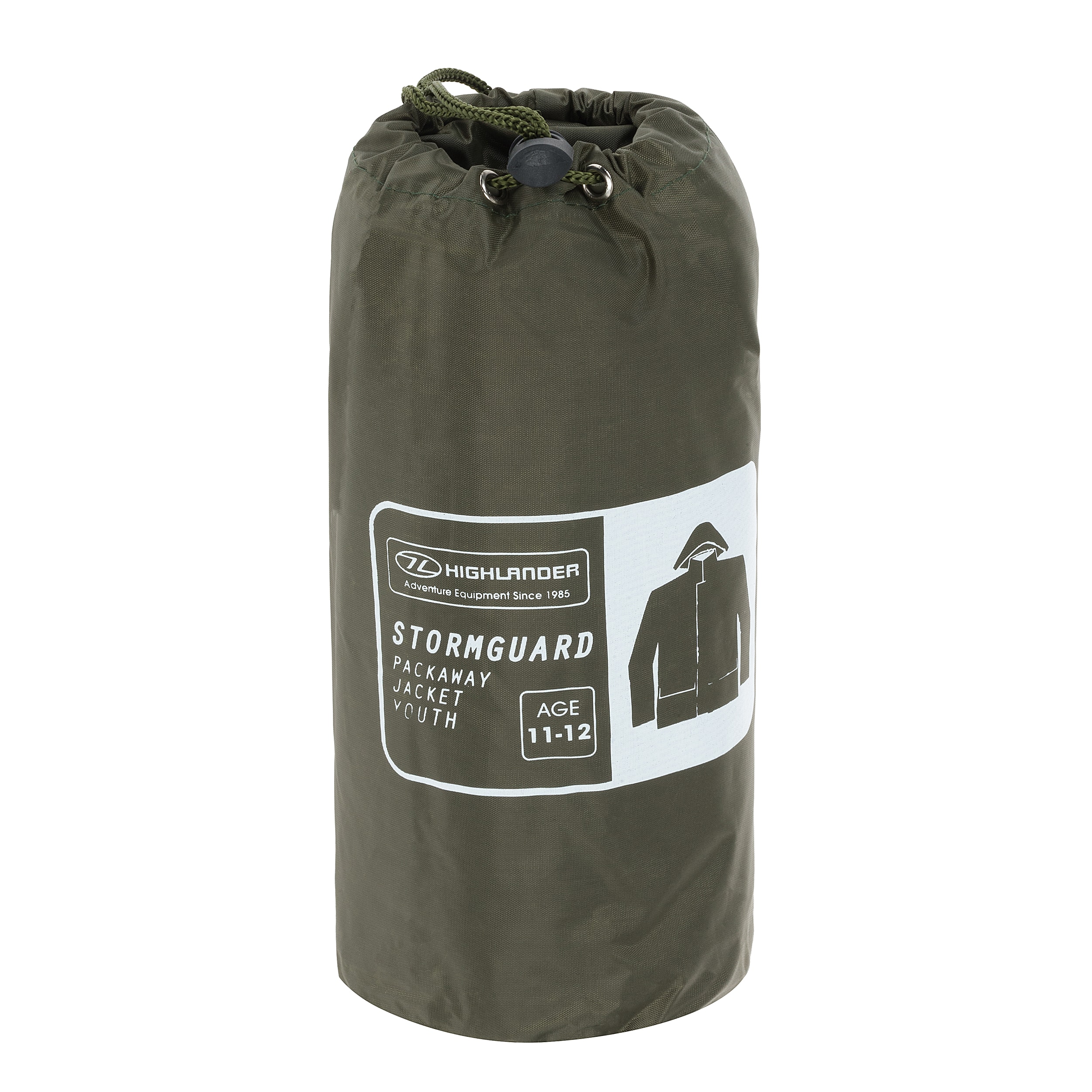 Дитяча куртка Highlander Outdoor Kids Stormguard V2 - Olive