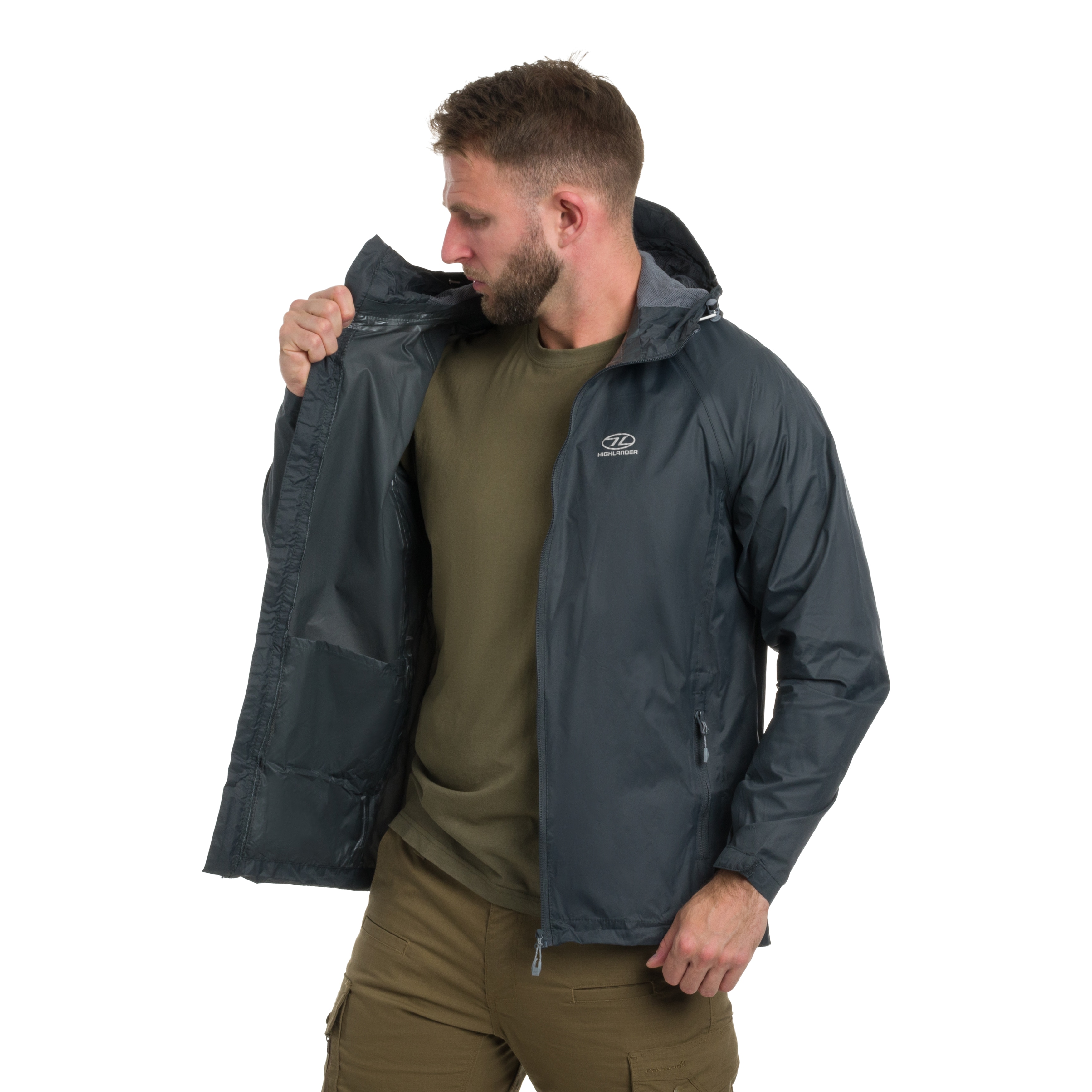 Куртка Highlander Outdoor Stow & Go Pack Away - Dark Grey