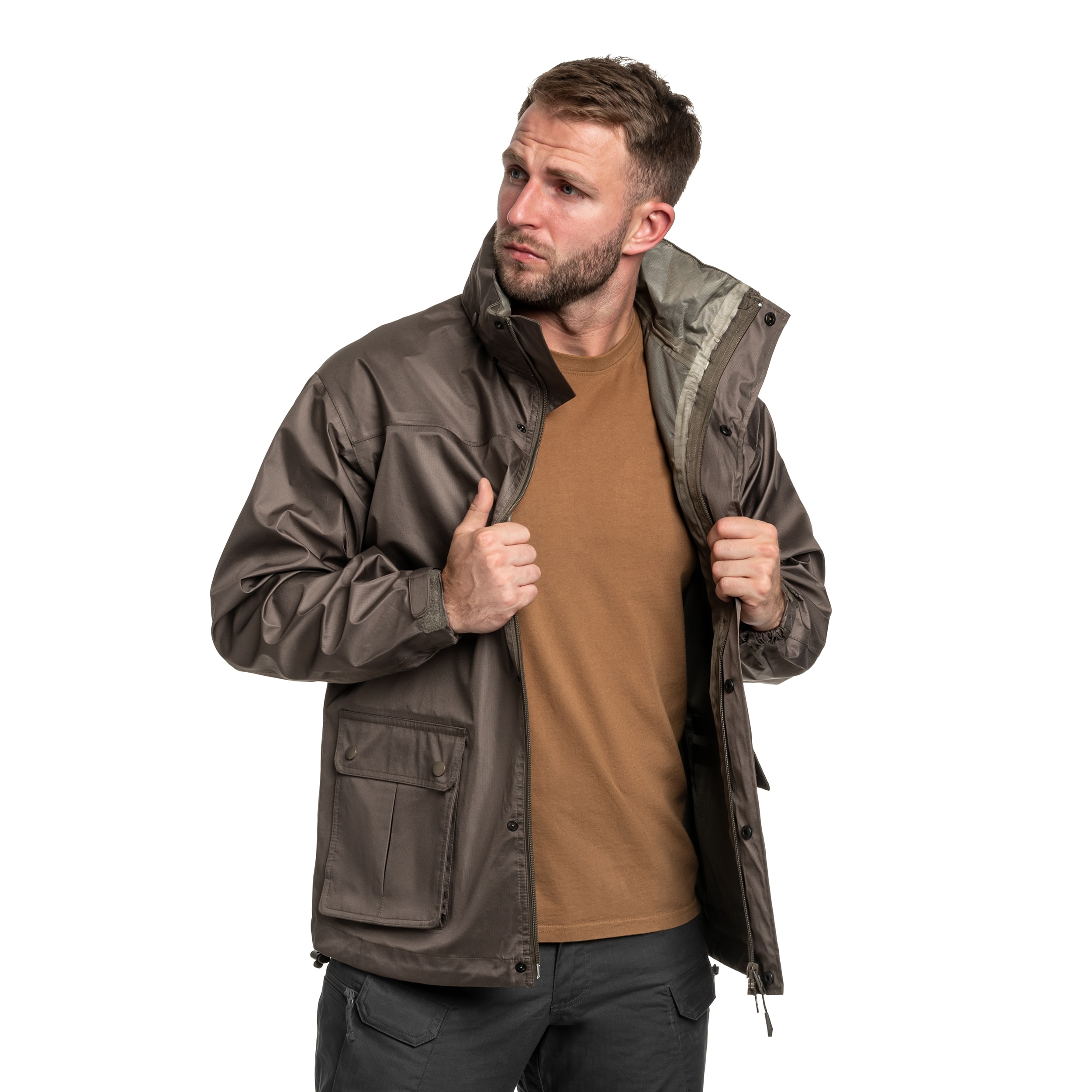 Куртка Highlander Forces Tempest Waterproof - Ranger Green