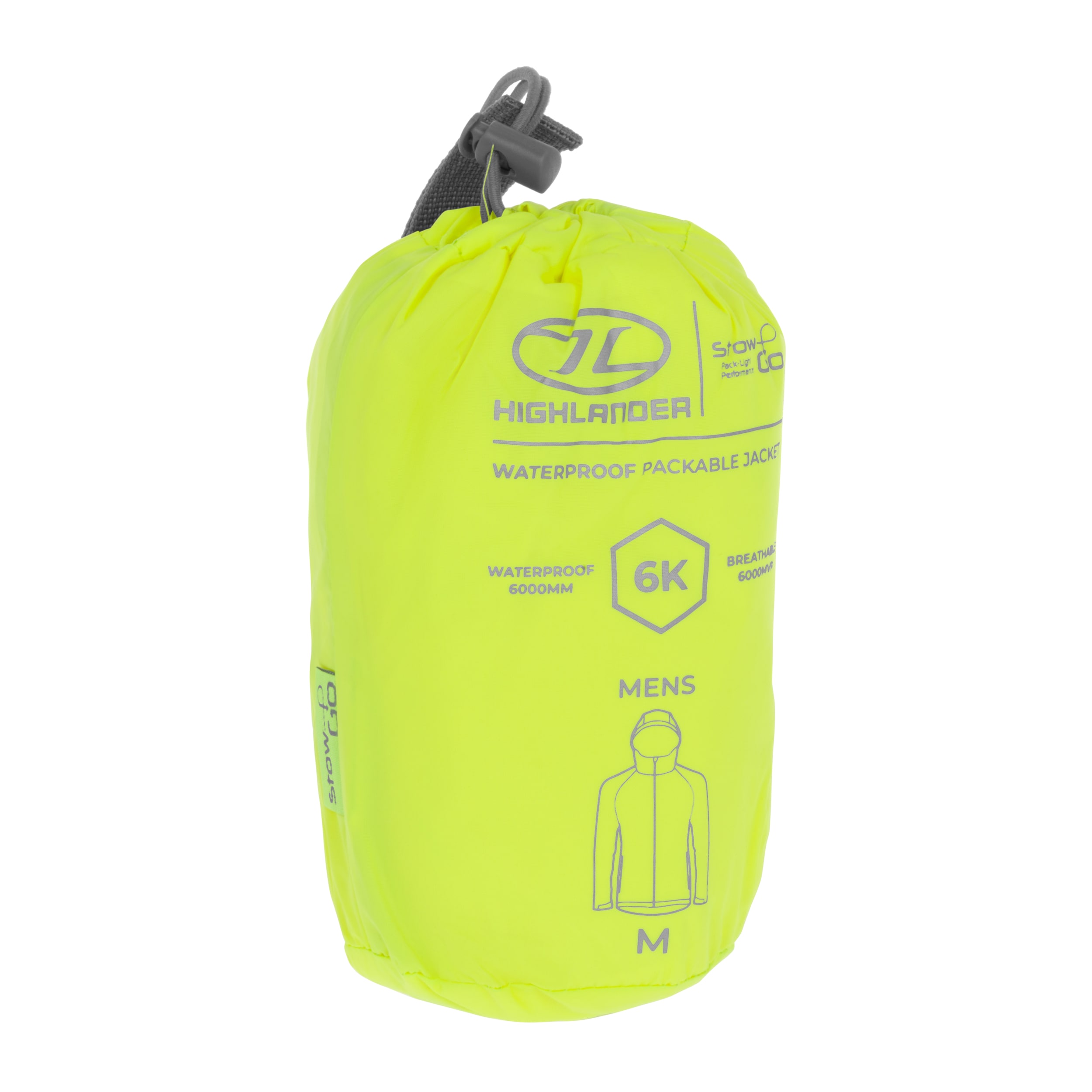 Куртка Highlander Outdoor Stow & Go Pack Away - Yellow