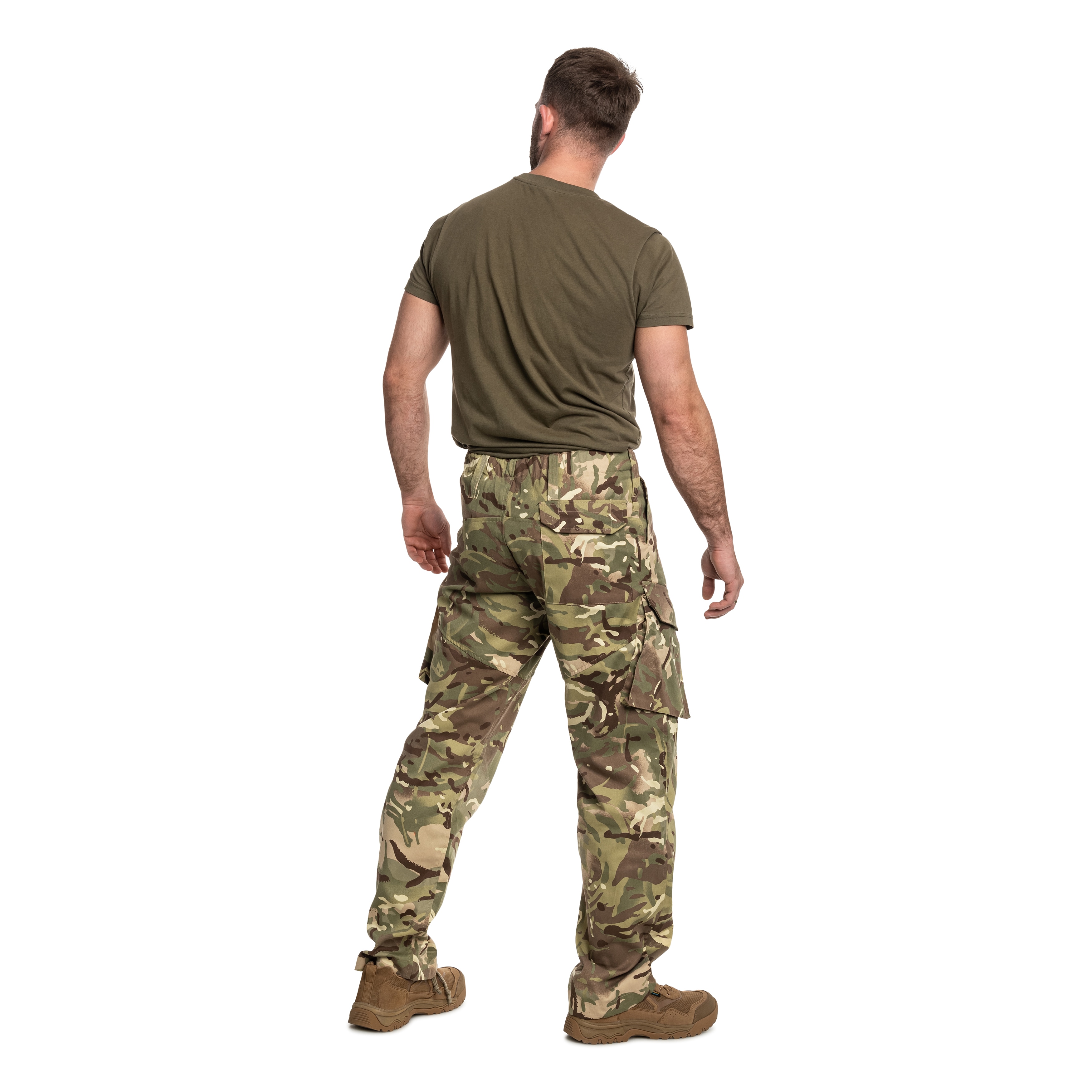 Spodnie Highlander Forces Delta Trousers - Arid MC Camo