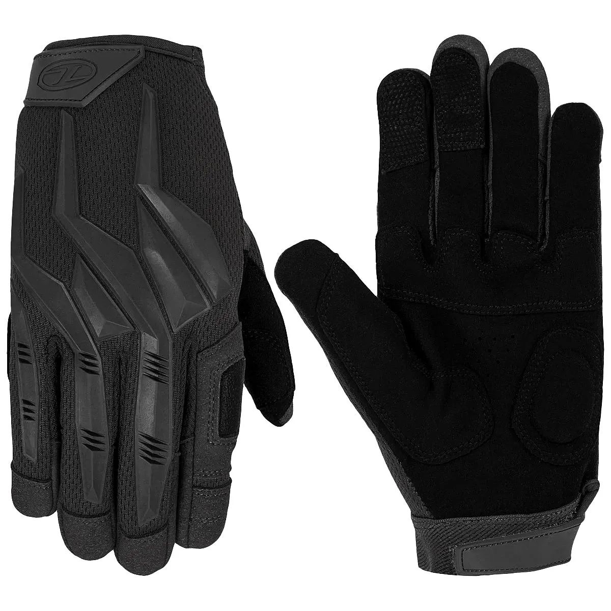 Rękawice taktyczne Highlander Forces Raptor Gloves Full Finger - Black