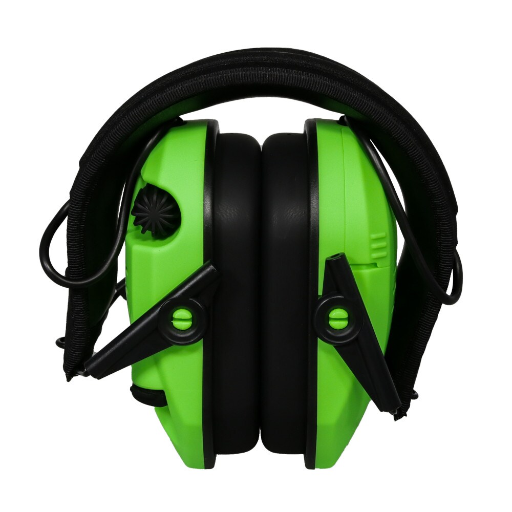 Ochronniki słuchu aktywne Walker's Razor Slim Electronic Muffs - Hi-Viz Green