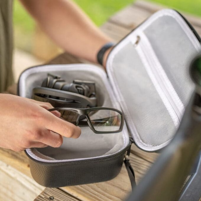 Etui na ochronniki słuchu i okulary Walker's Muff and Glasses Storage Case