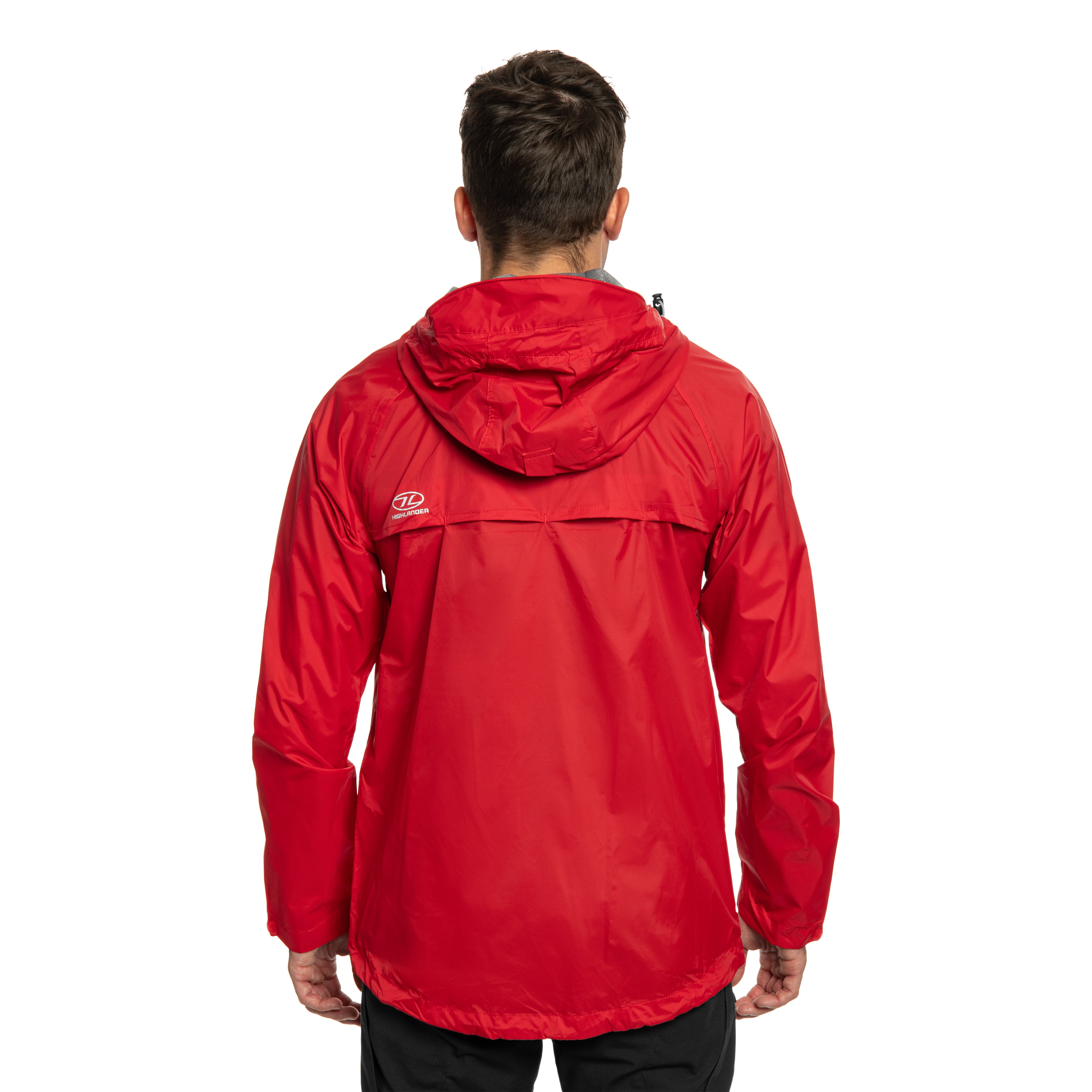 Kurtka Highlander Outdoor Stow & Go Pack Away V1 - Red