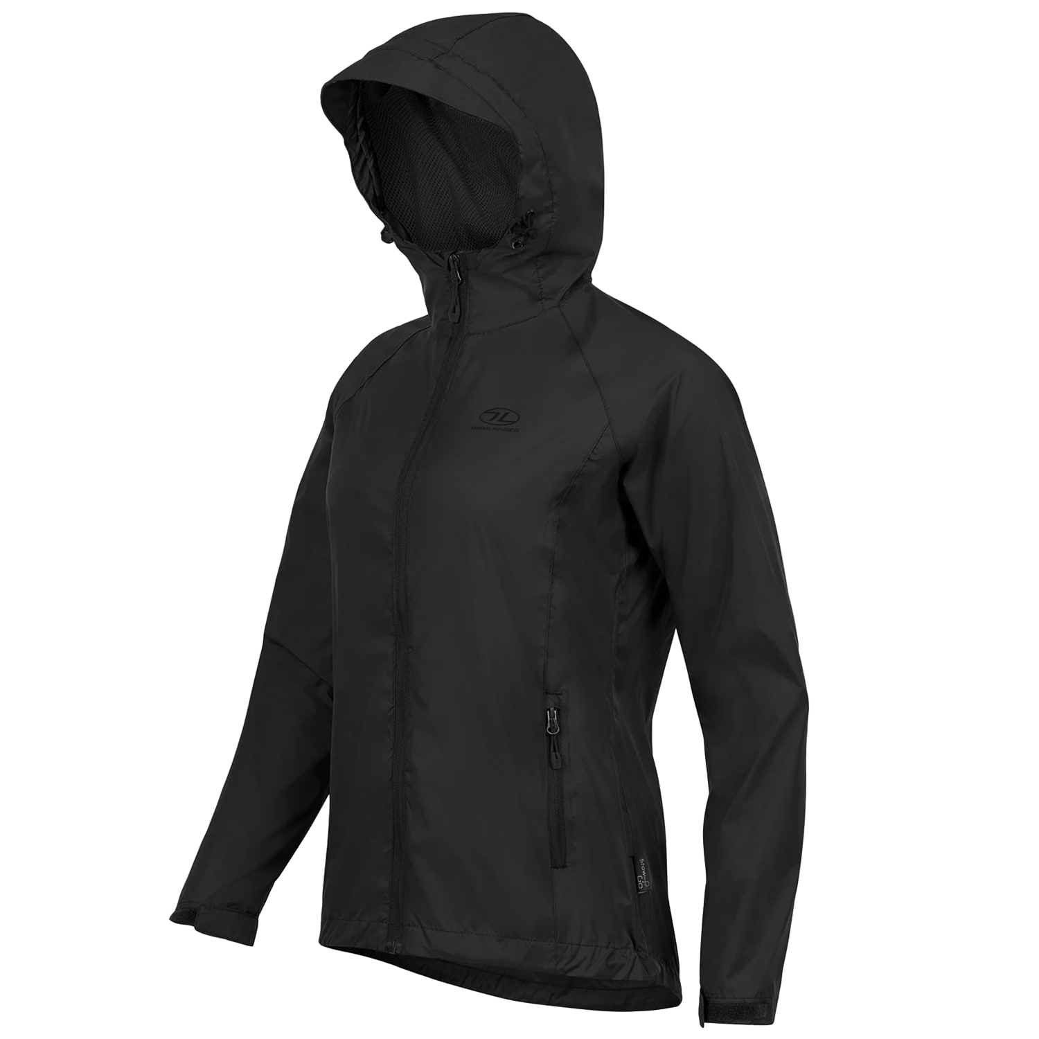 Kurtka damska Highlander Outdoor Stow & Go Pack Away - Black