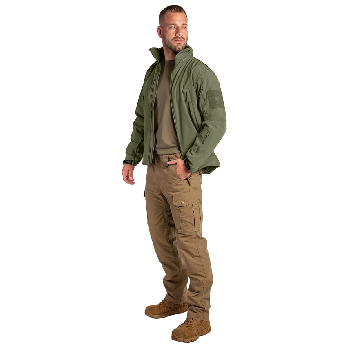 Kurtka Highlander Forces Tactical Softshell - Ranger Green