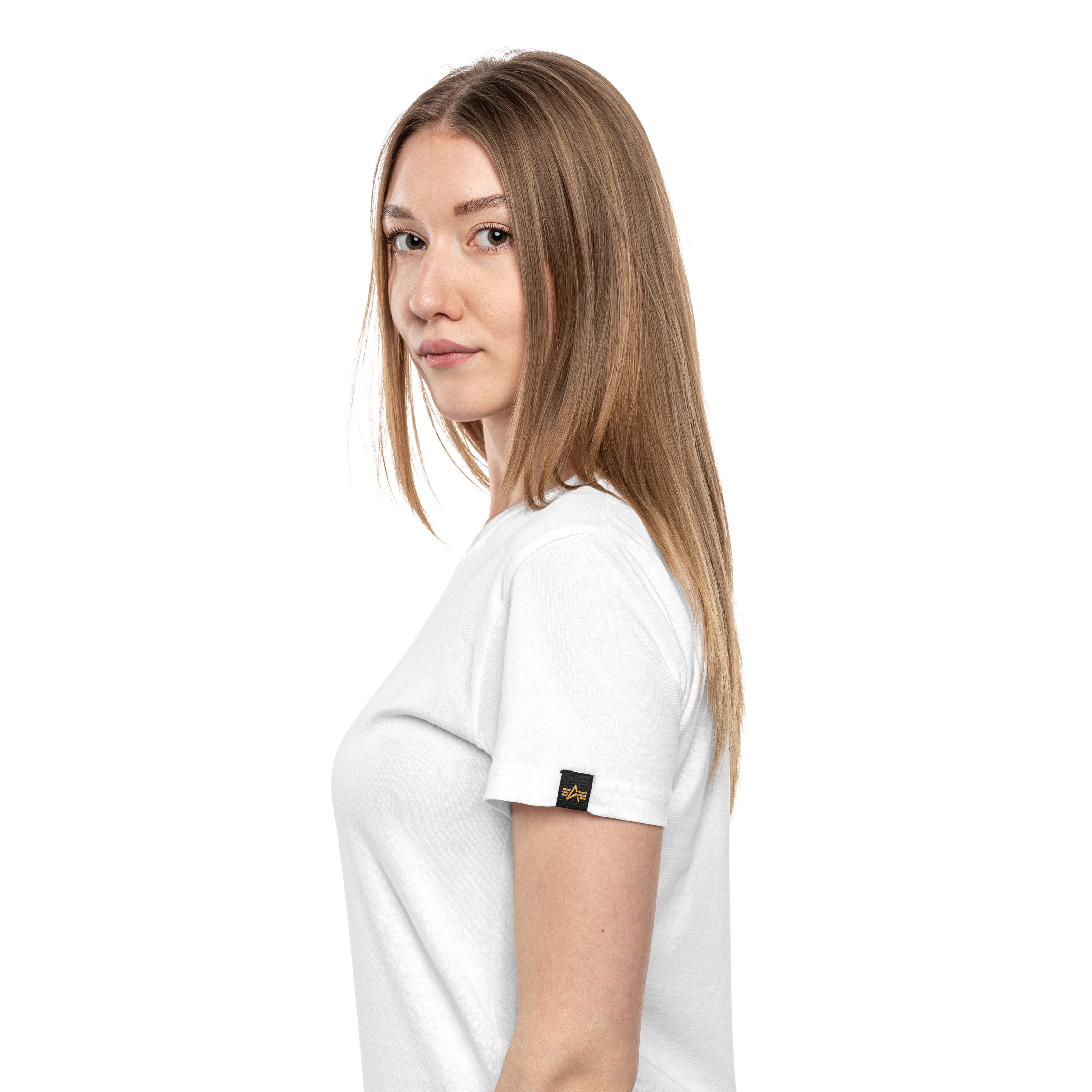 Koszulka T-shirt damska Alpha Industries New Basic - White