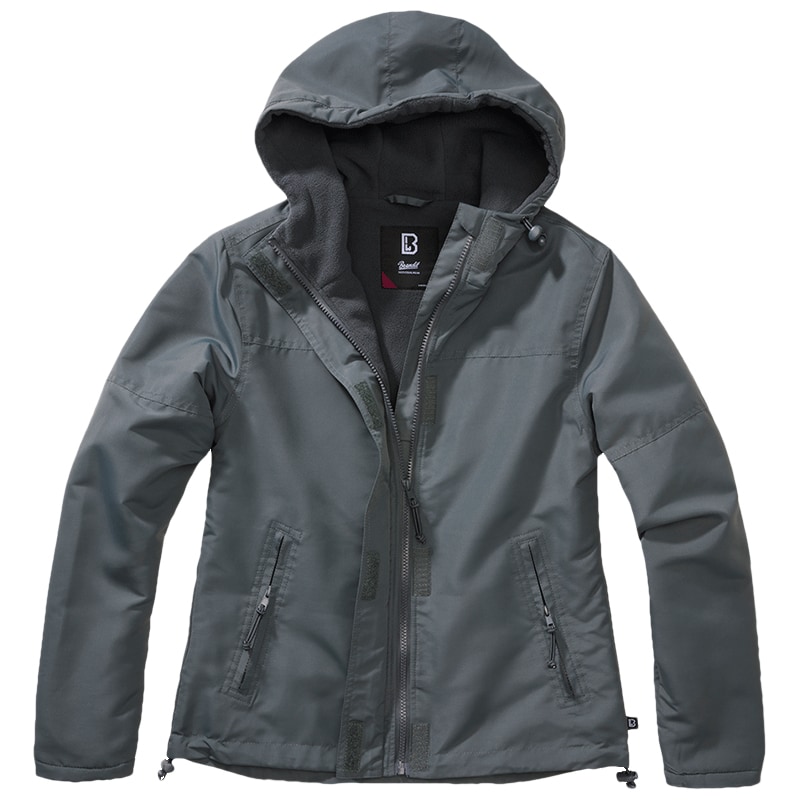 Kurtka damska Brandit Windbreaker Frontzip - Anthracite