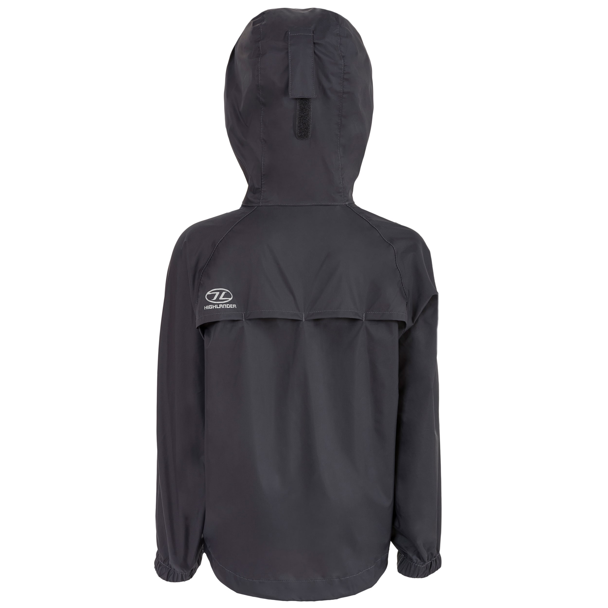 Kurtka dziecięca Highlander Outdoor Stow & Go Waterproof - Charcoal