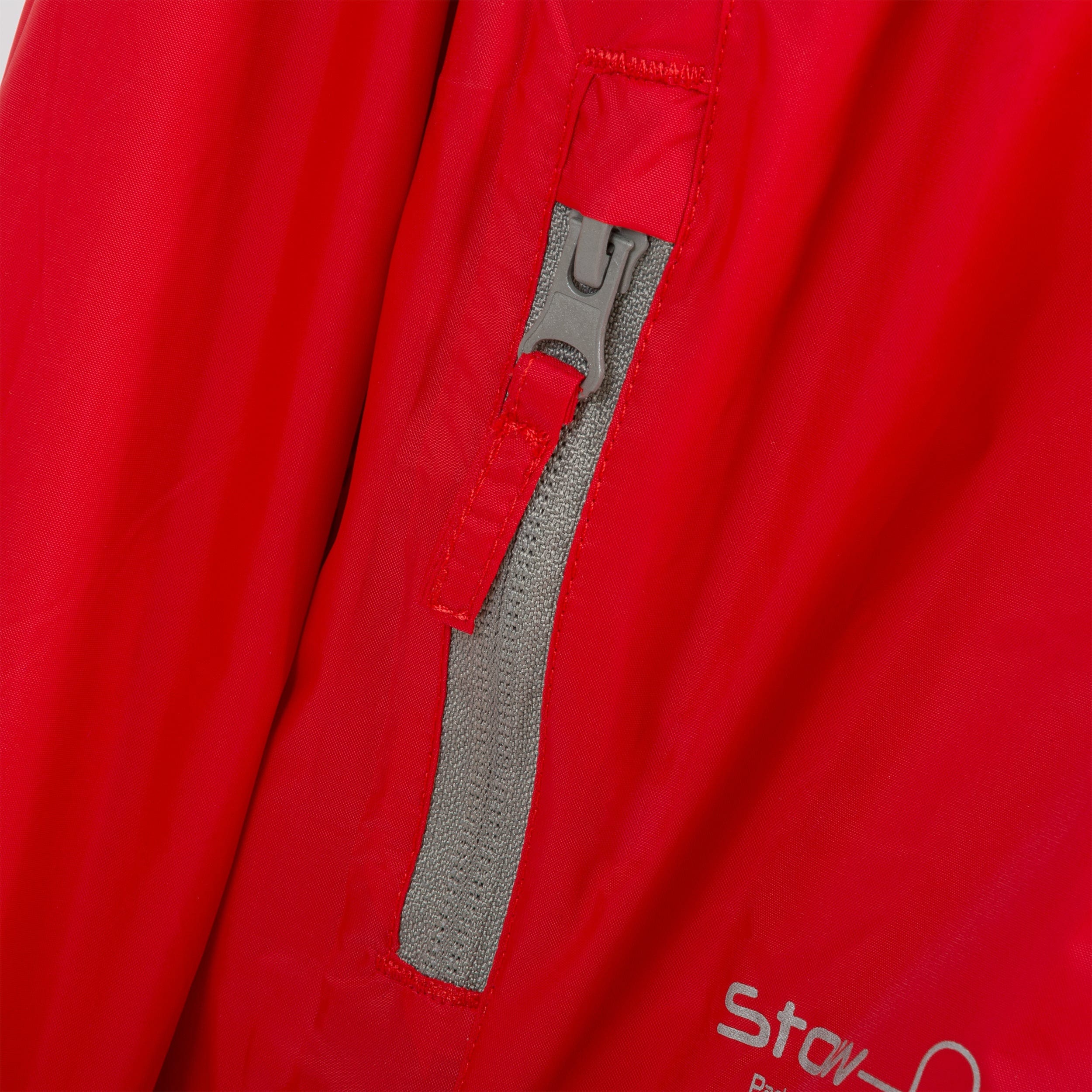 Kurtka dziecięca Highlander Outdoor Stow & Go Waterproof - Red