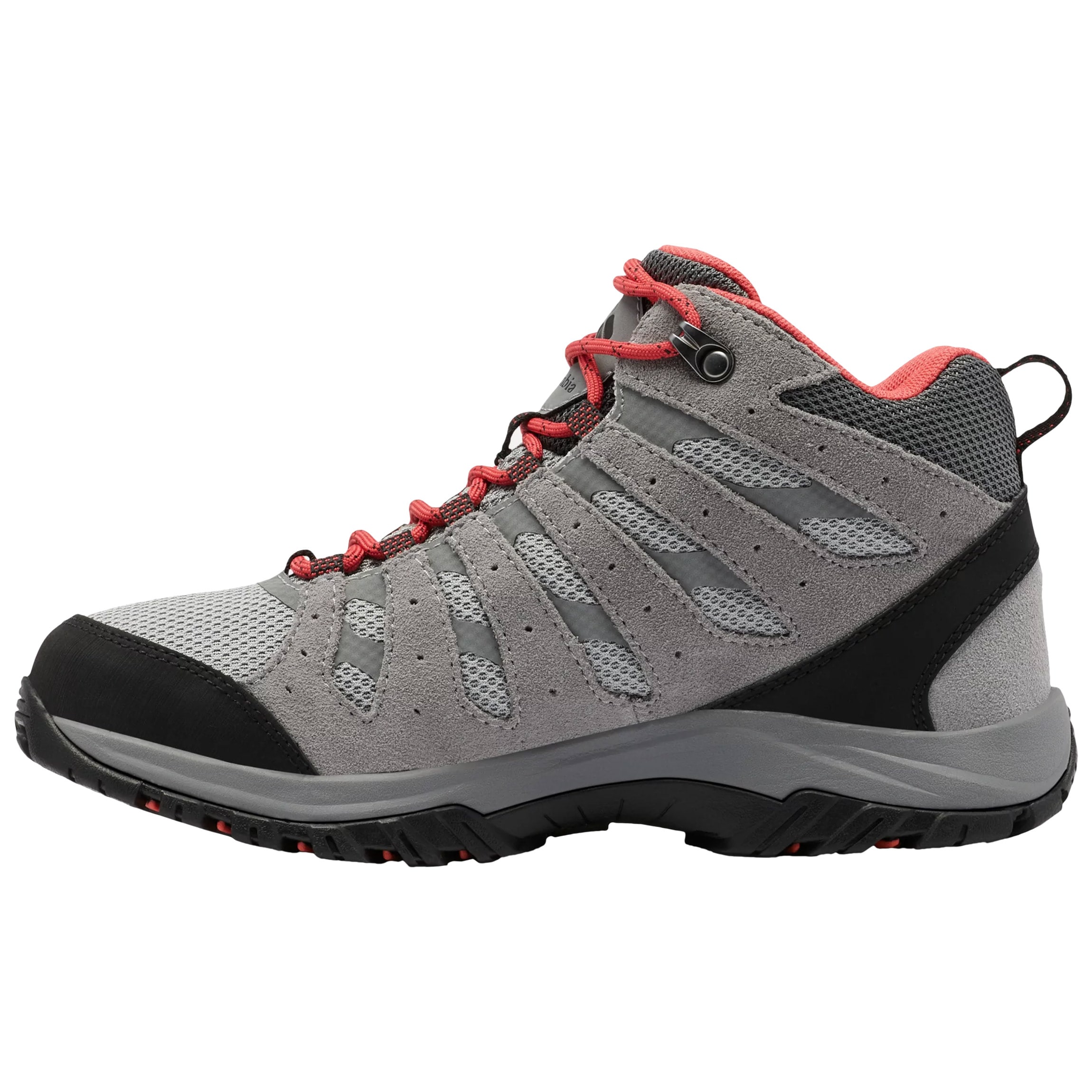 Buty Damskie Columbia Redmond III MID Waterproof - Steam/Red Coral