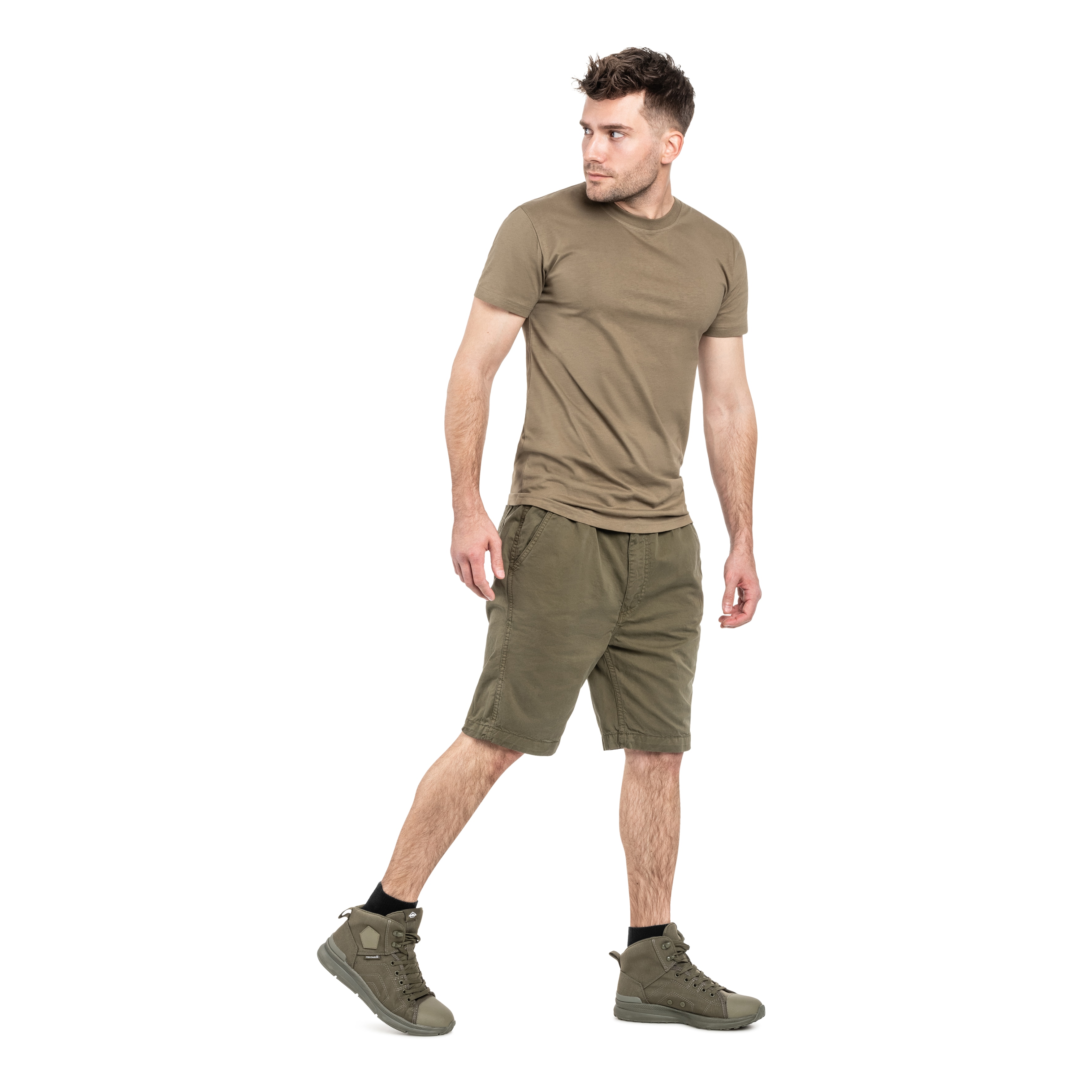 Szorty Alpha Industries Basic Cotton Short - Dark Olive