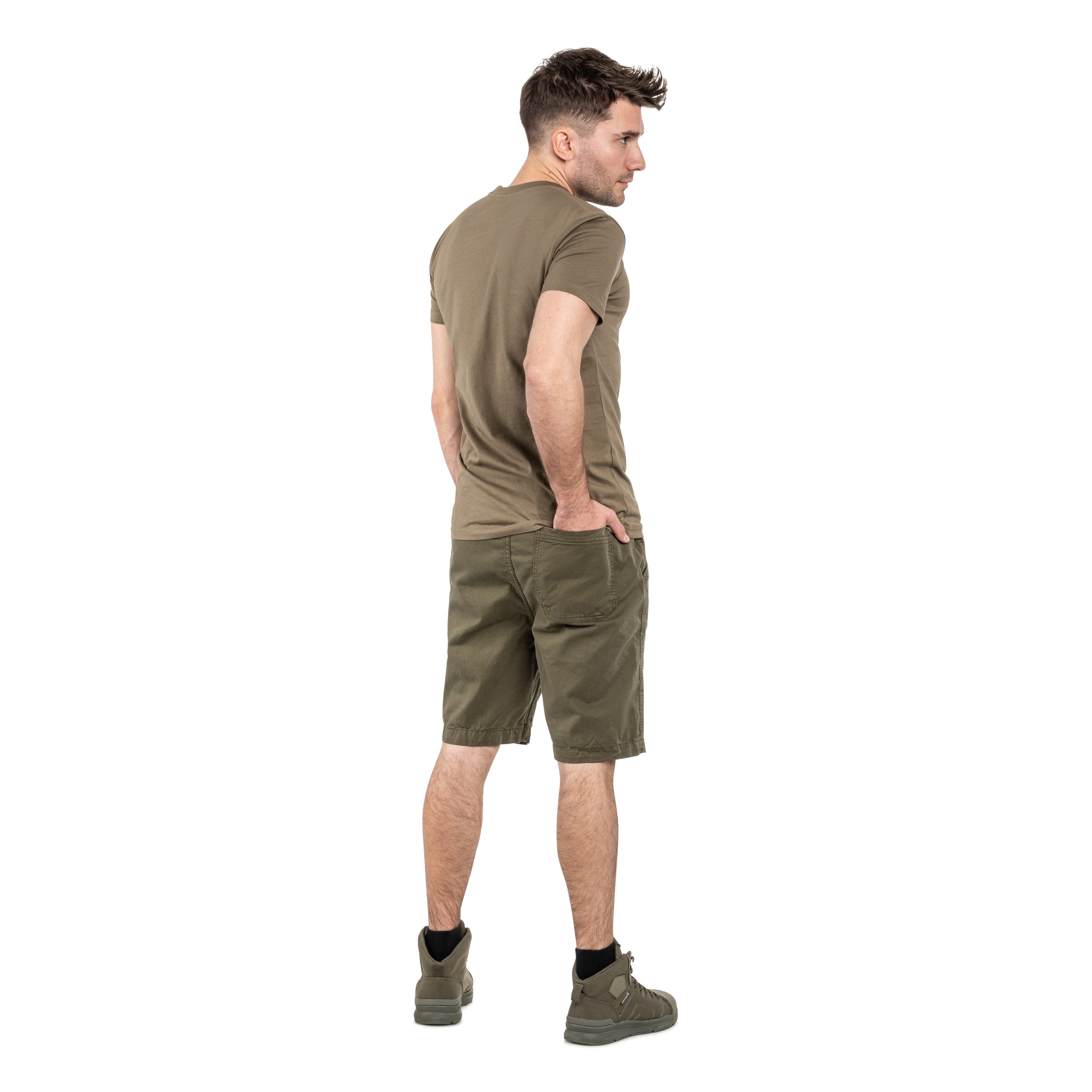 Szorty Alpha Industries Basic Cotton Short - Dark Olive