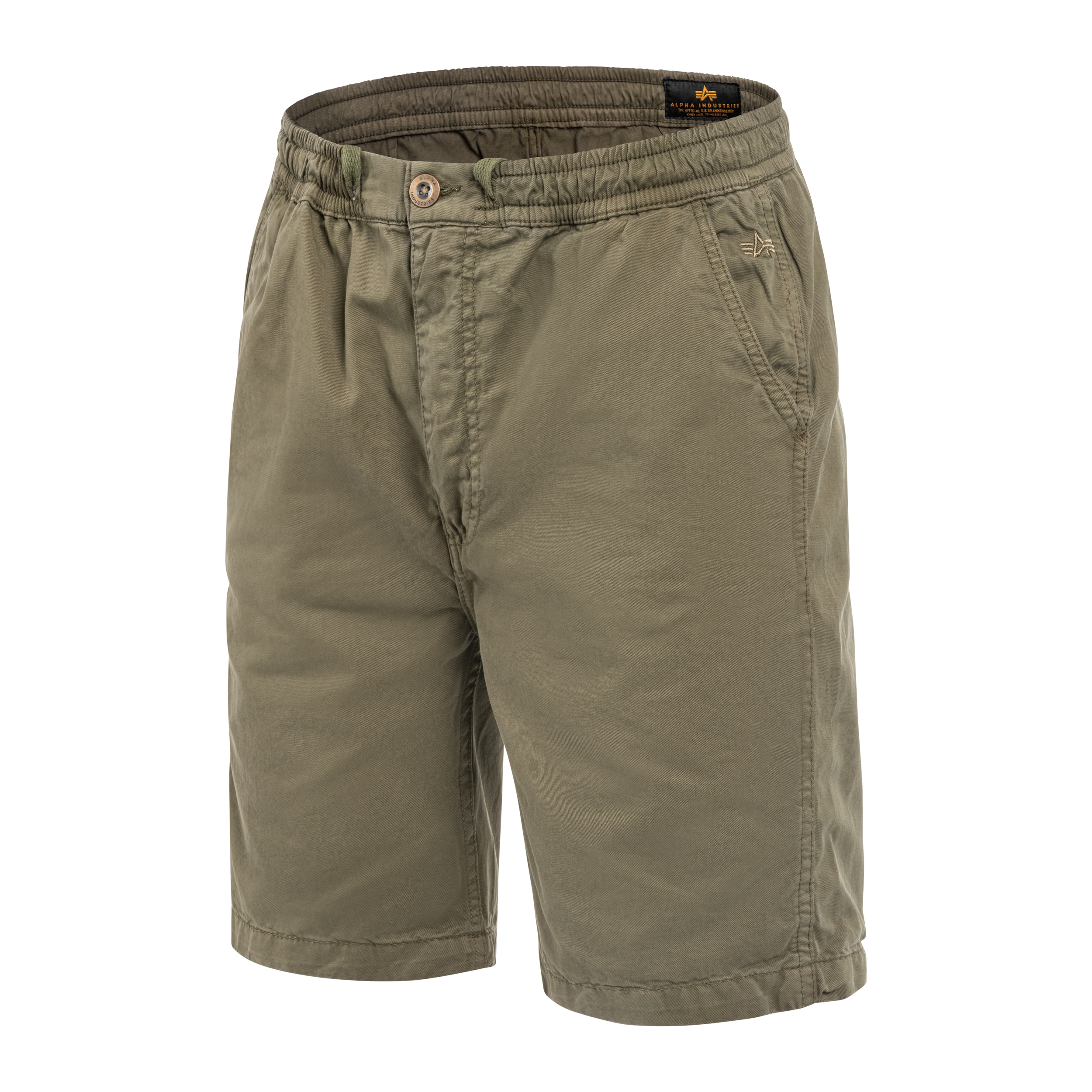 Szorty Alpha Industries Basic Cotton Short - Dark Olive