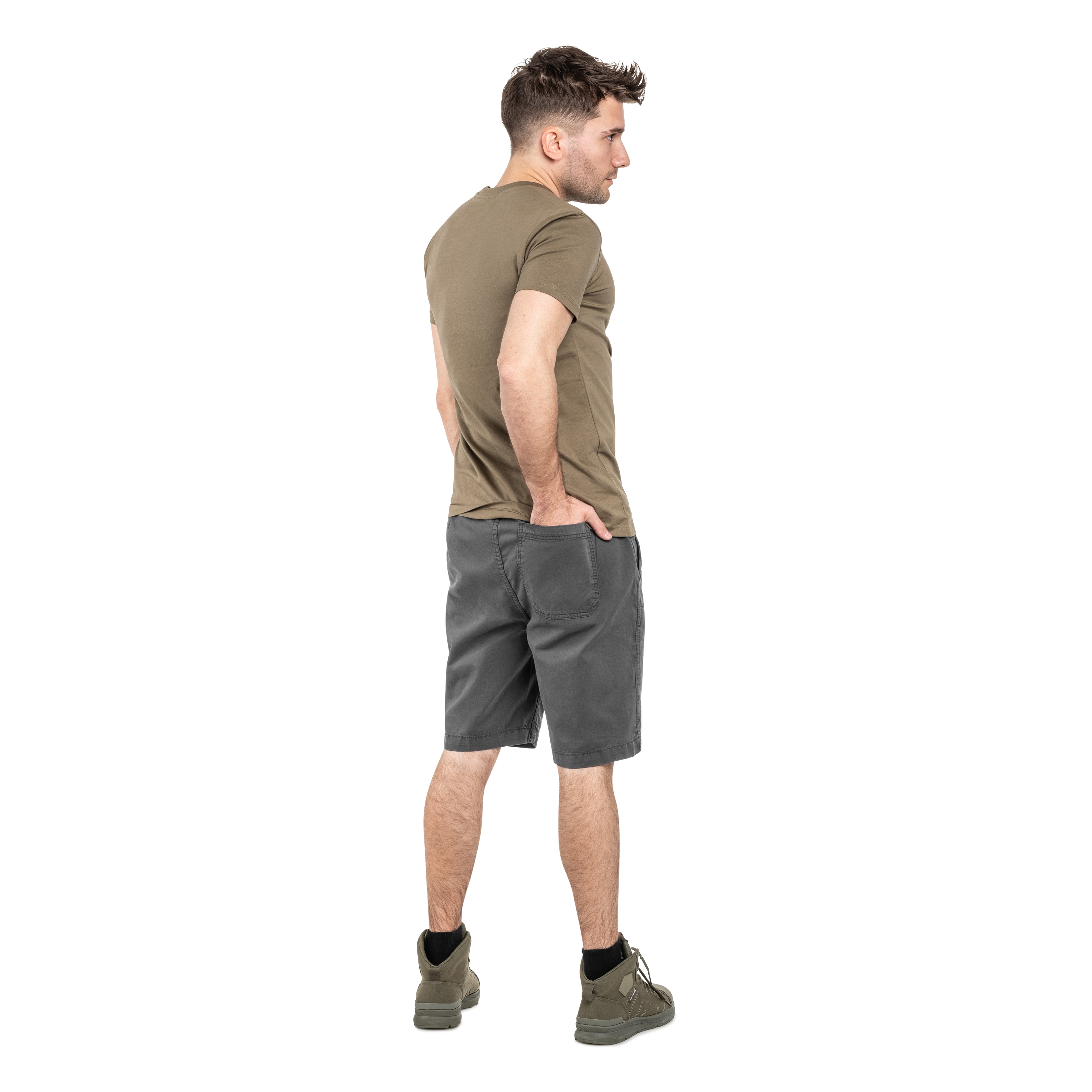 Szorty Alpha Industries Basic Cotton Short - Vintage Grey