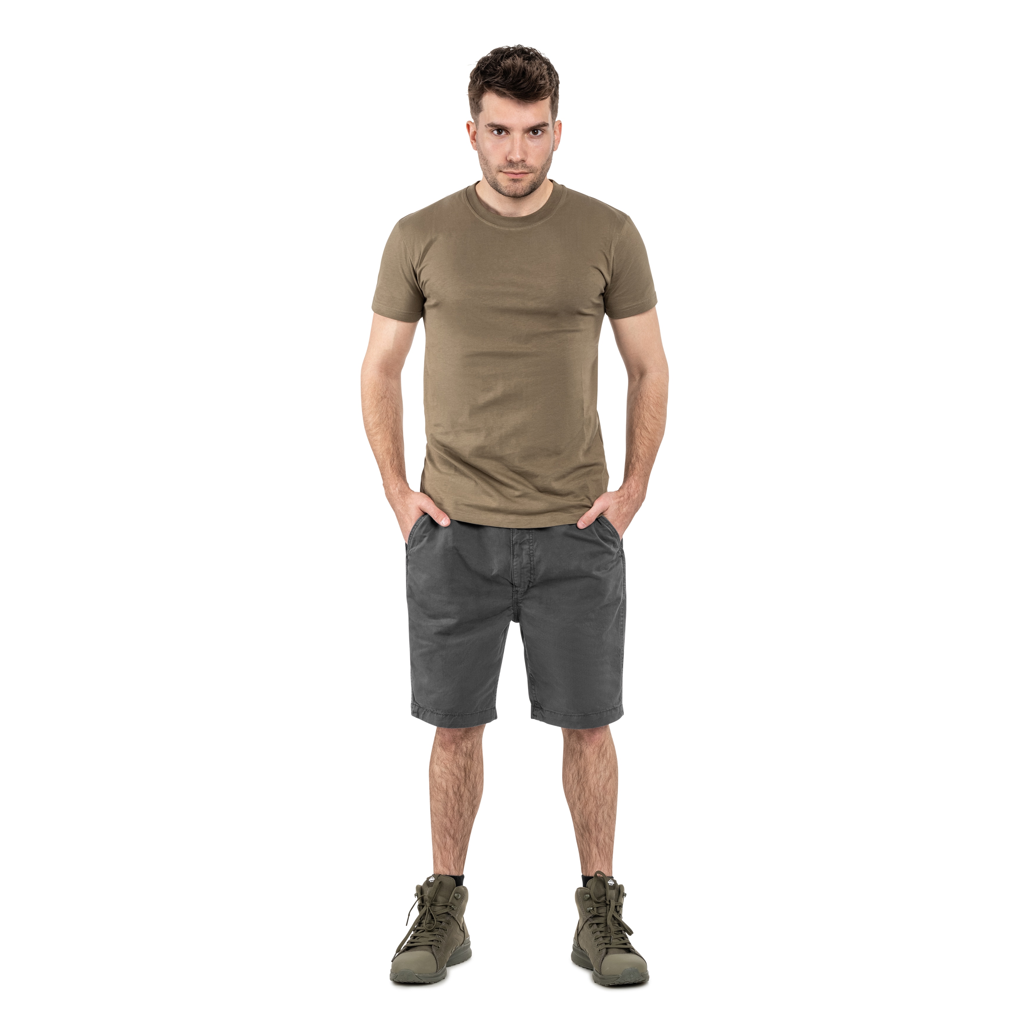 Szorty Alpha Industries Basic Cotton Short - Vintage Grey