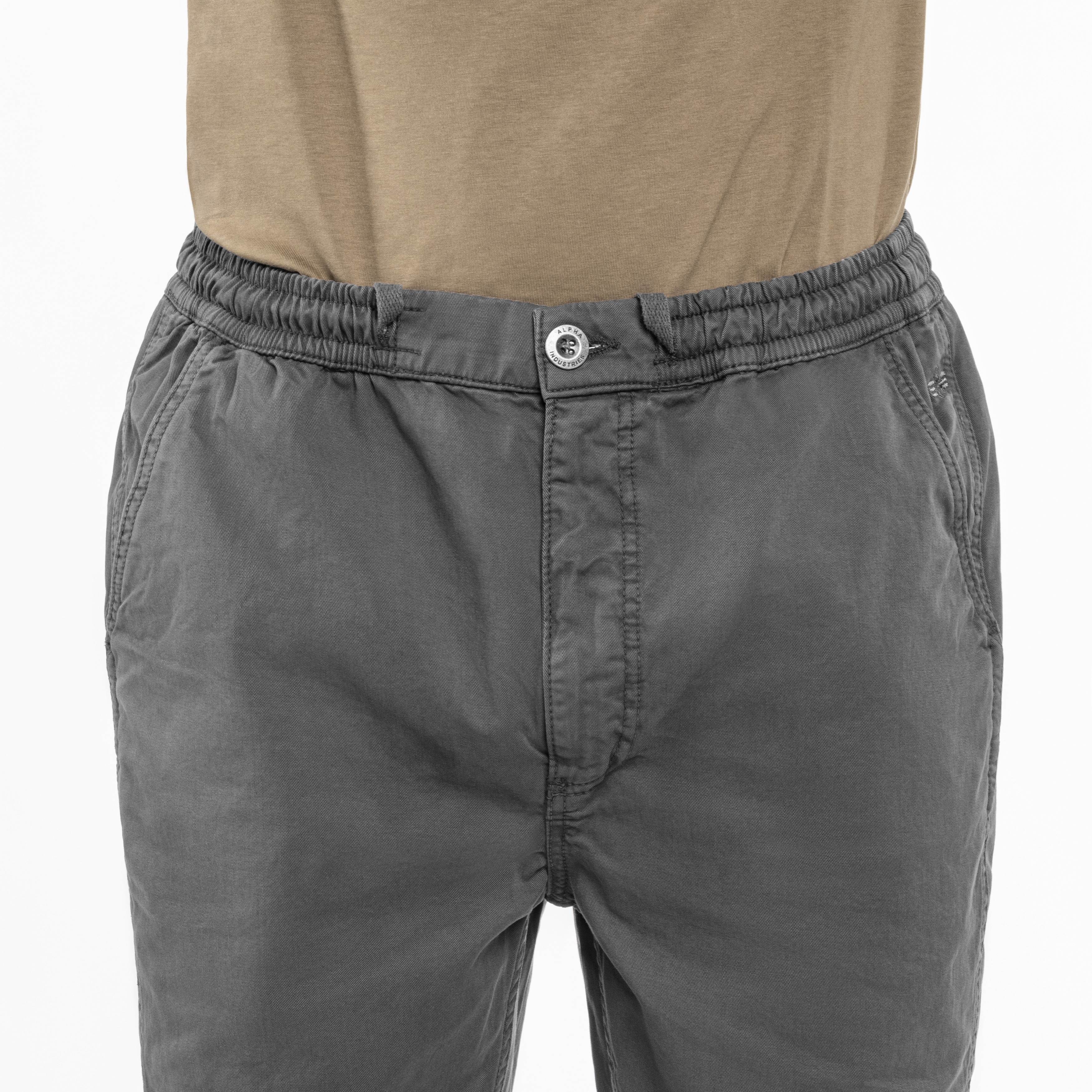 Szorty Alpha Industries Basic Cotton Short - Vintage Grey