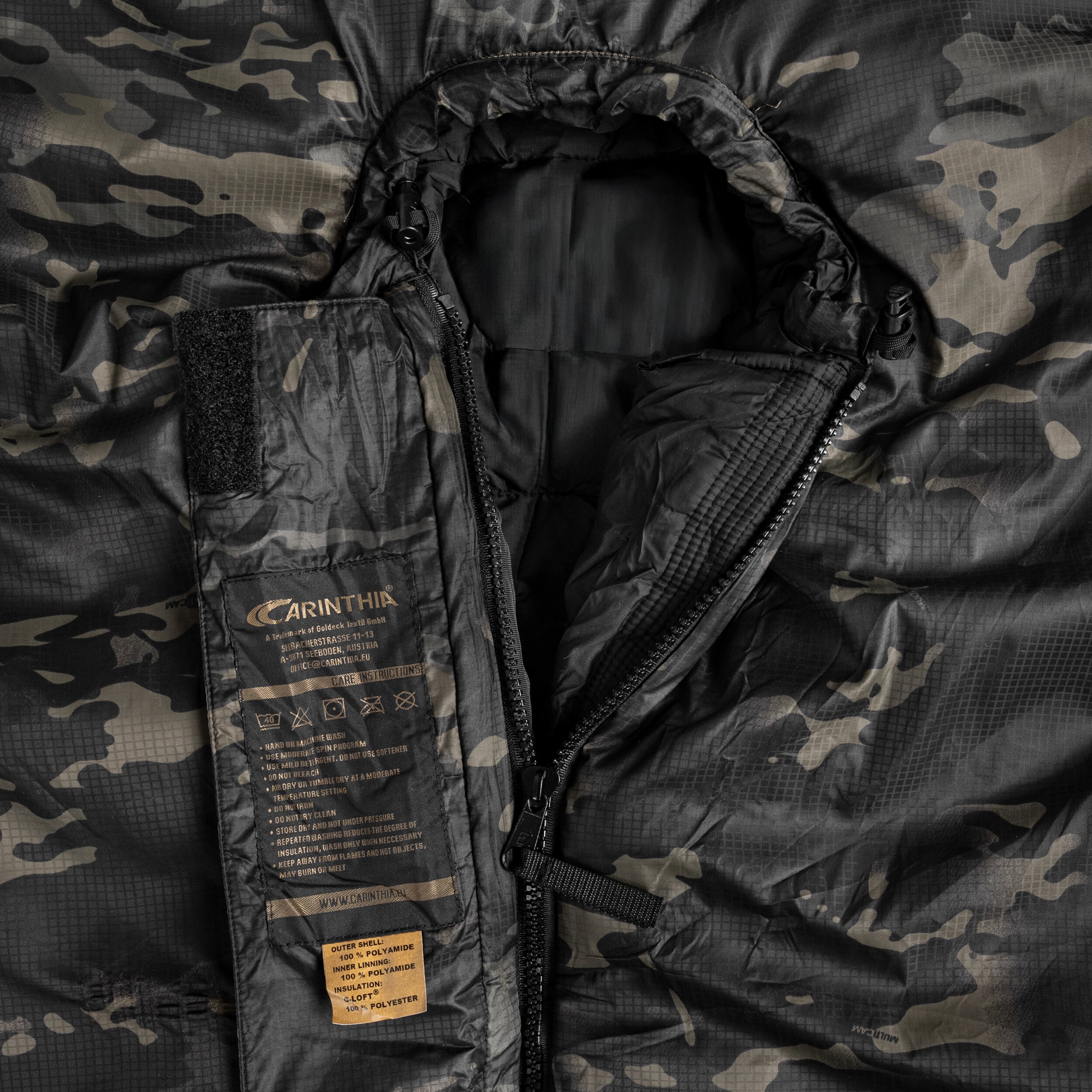 Śpiwór Carinthia Defence 4 Medium - MultiCam Black