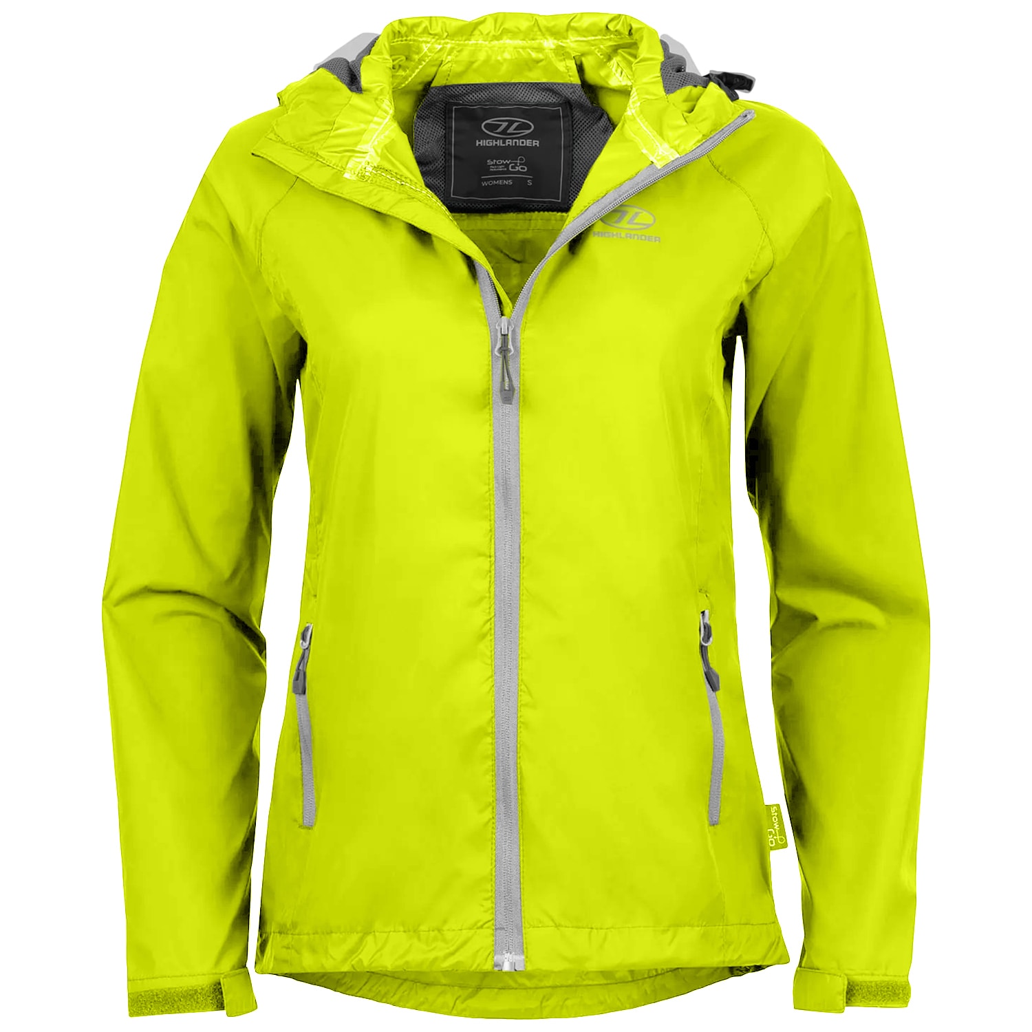 Kurtka damska Highlander Outdoor Stow & Go Pack Away - Yellow