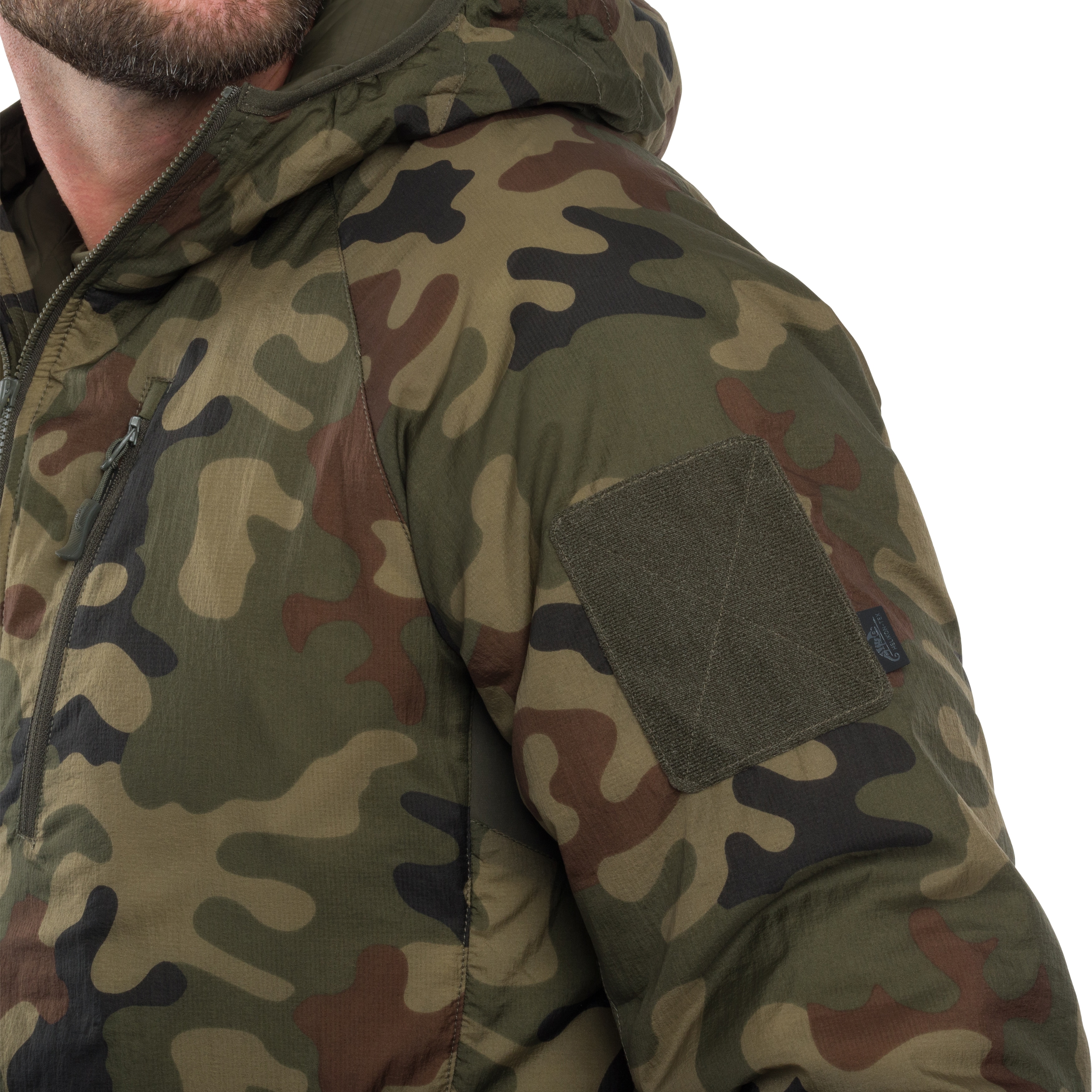 Kurtka Helikon-Tex Wolfhound Hoodie - wz.93 Pantera PL Woodland