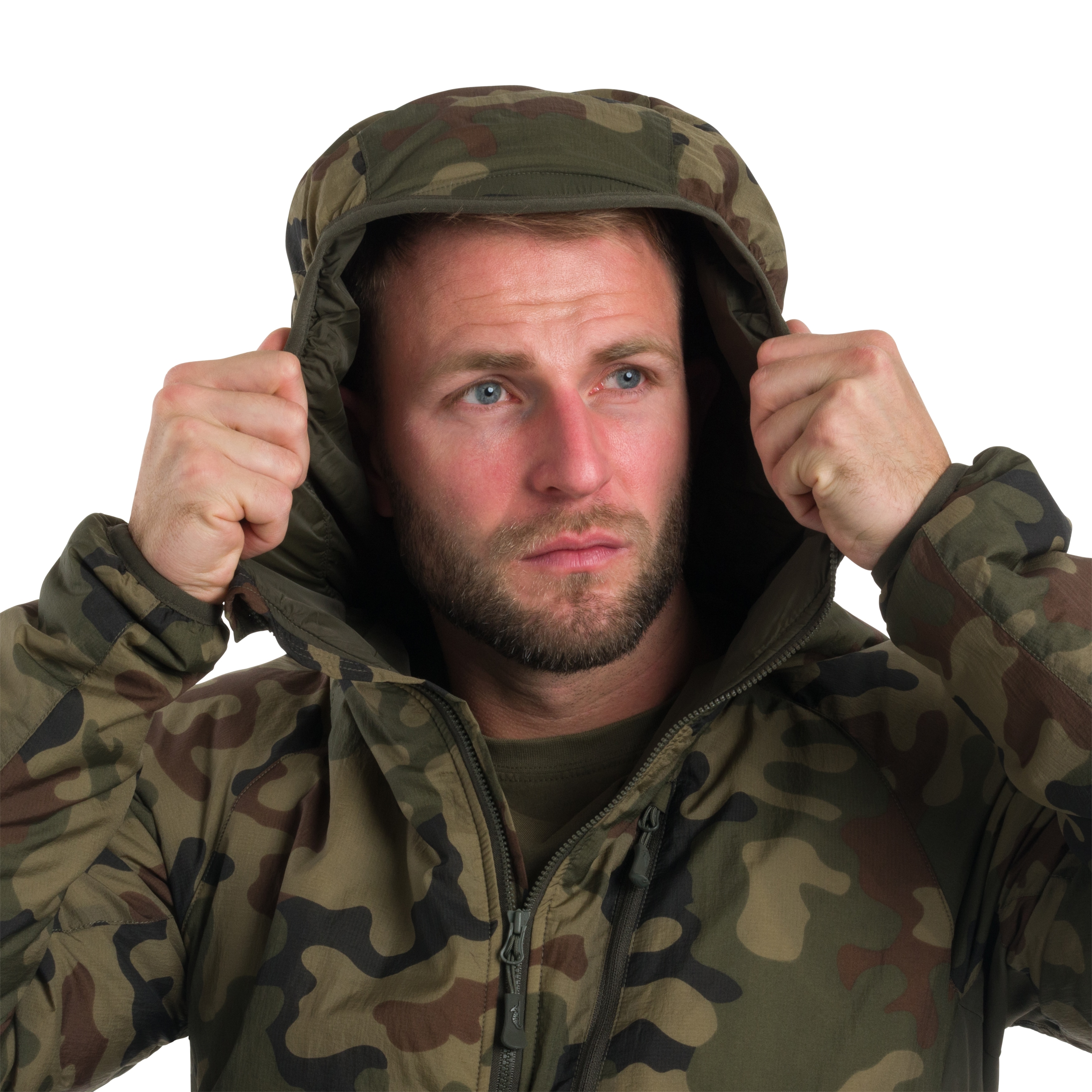 Kurtka Helikon-Tex Wolfhound Hoodie - wz.93 Pantera PL Woodland