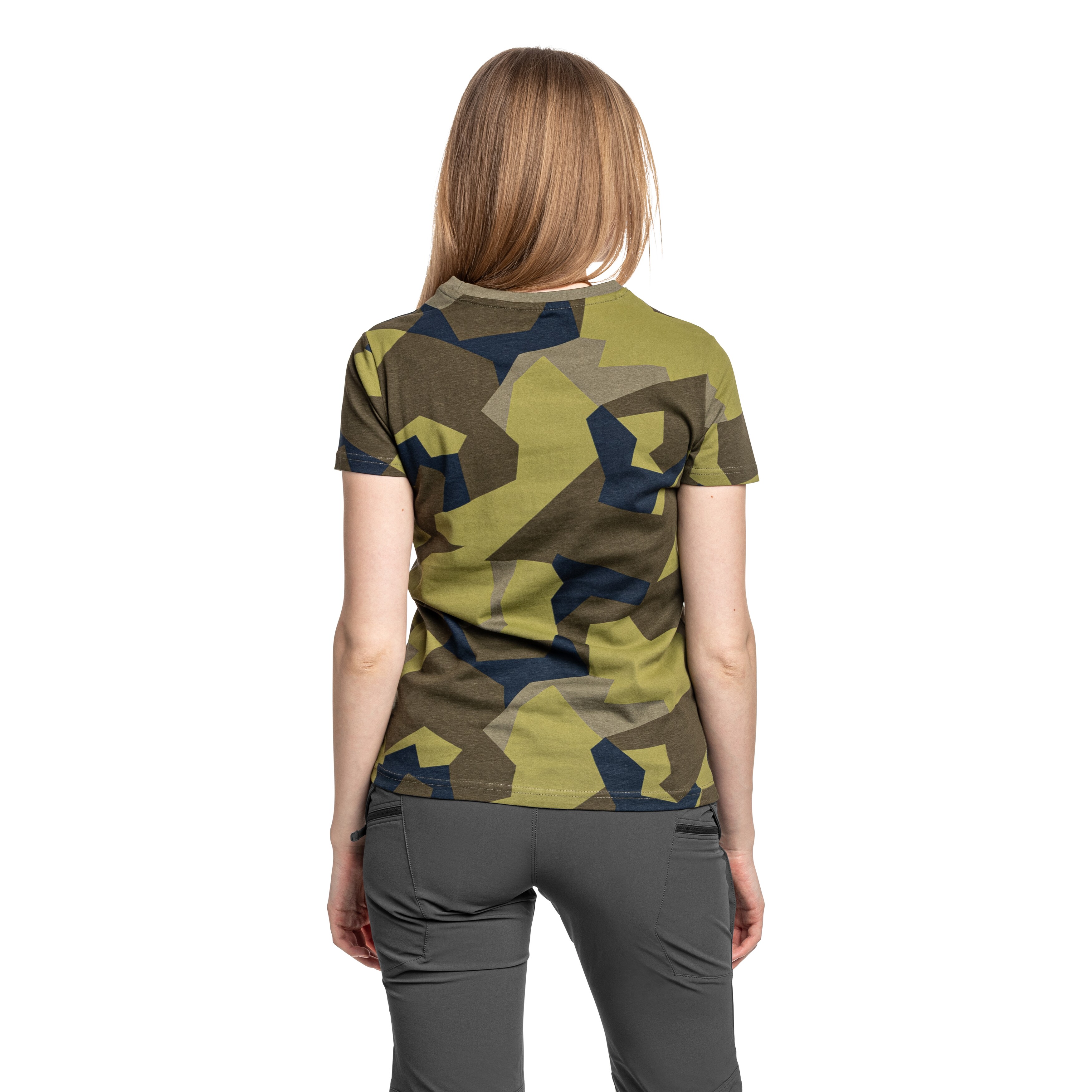 Koszulka T-shirt damska Brandit - Swedish Camo