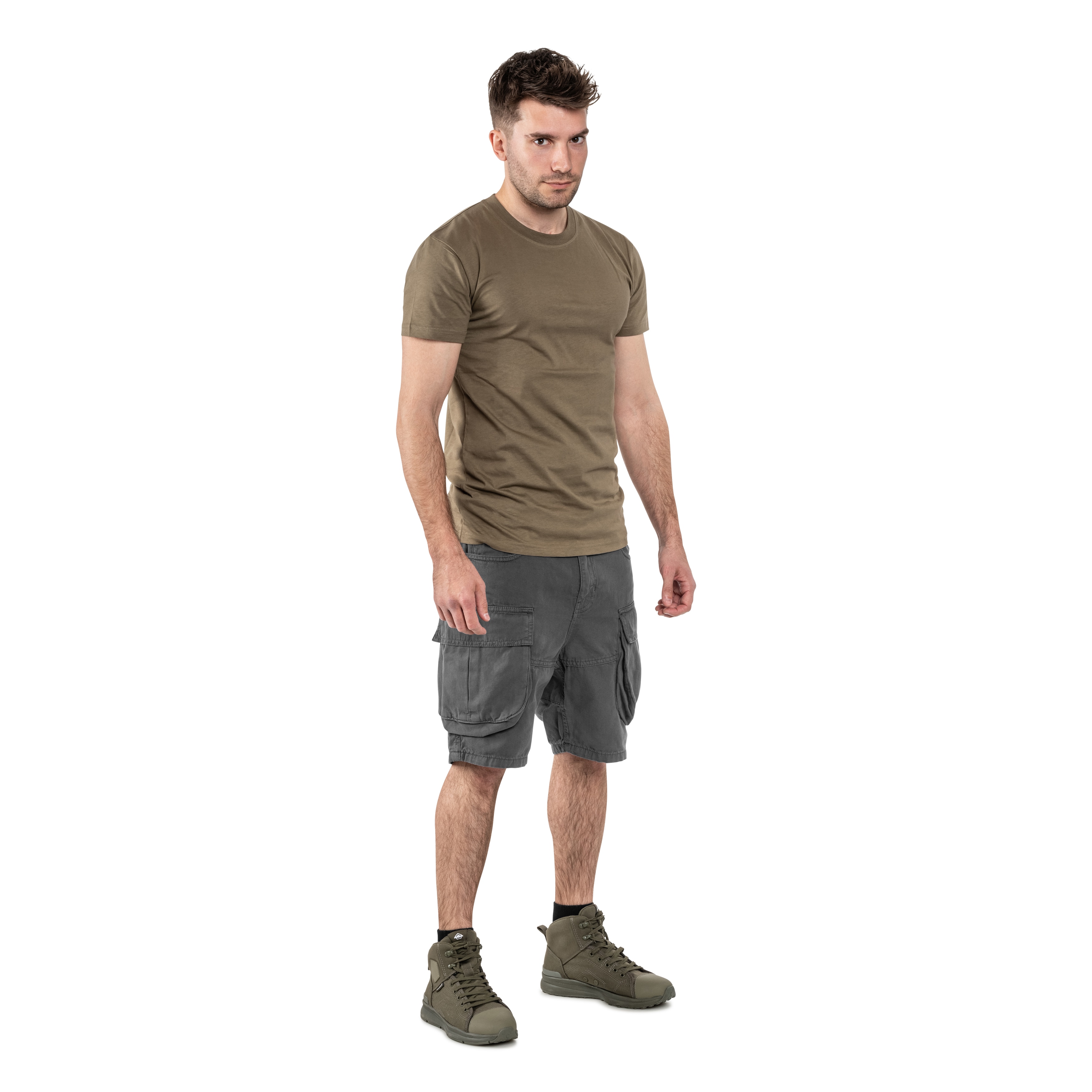 Szorty Alpha Industries Canvas Cargo - Vintage Grey