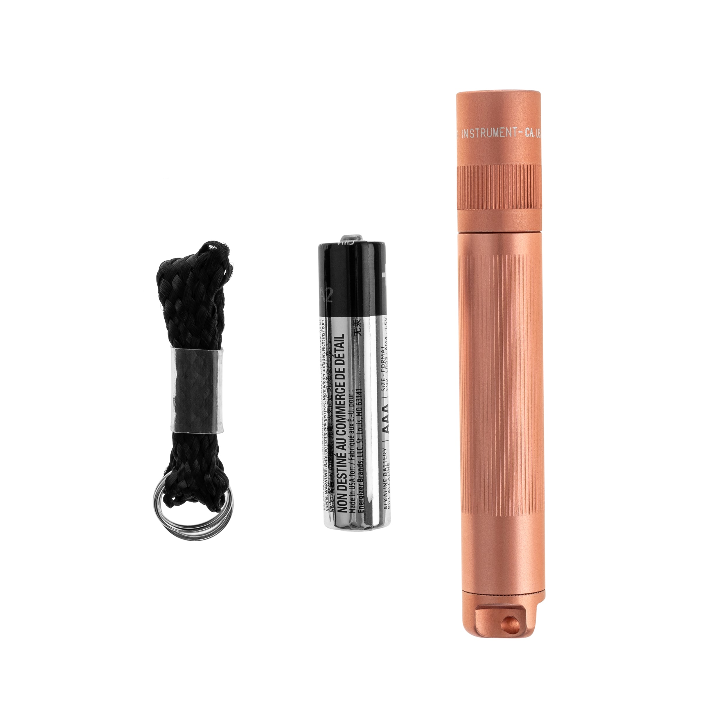 Latarka Maglite Solitaire Spectrum Rose Gold - 47 lumenów