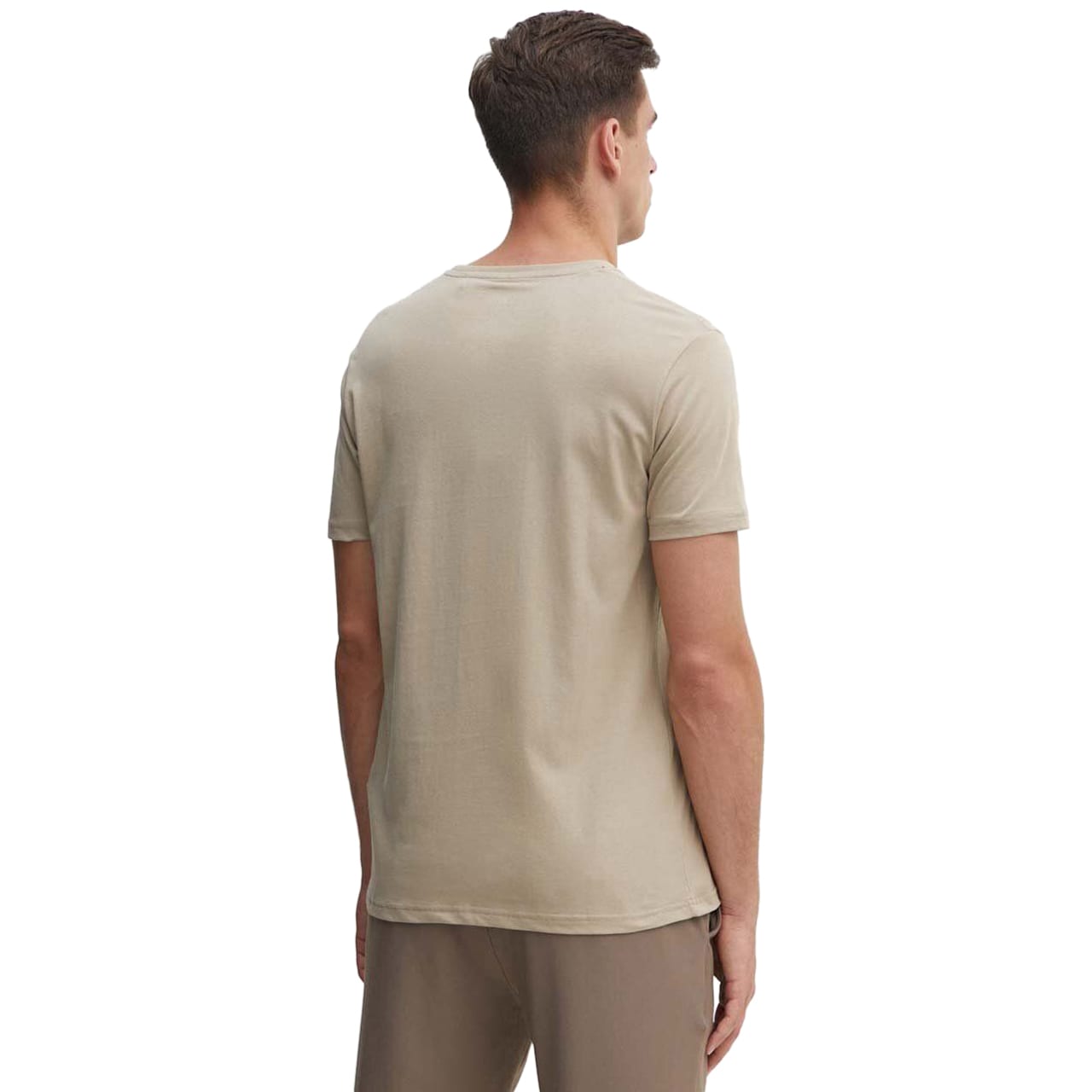 Koszulka Alpha Industries Camo Puff Print - Vintage Sand