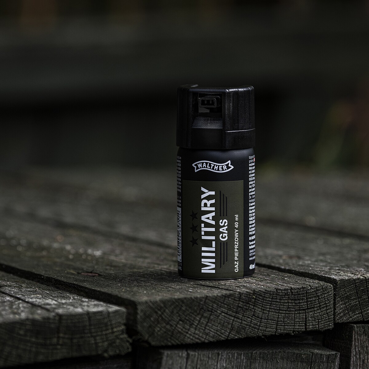 Gaz pieprzowy Walther Military - stożek 40 ml