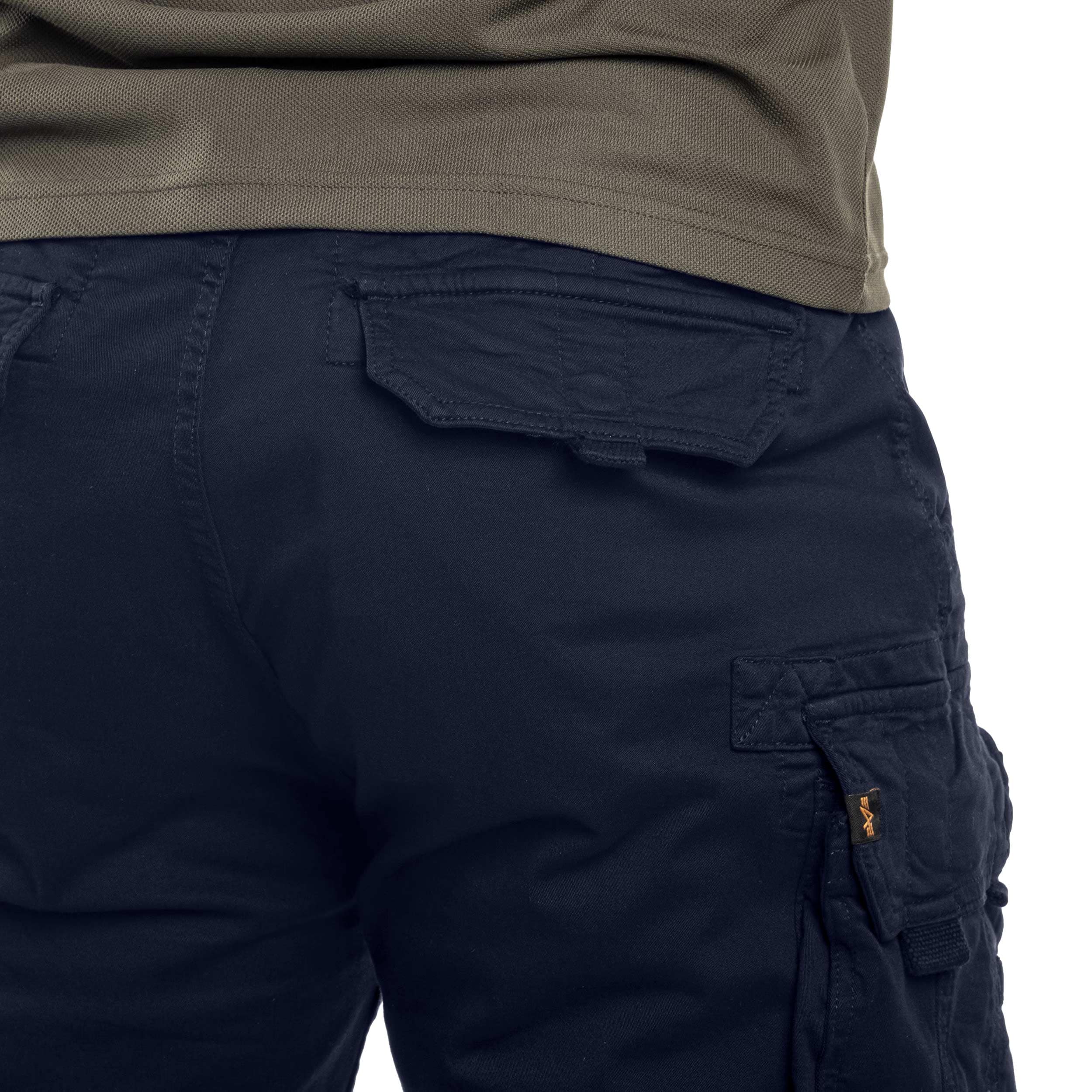 Szorty Alpha Industries Crew Short - Replica Blue
