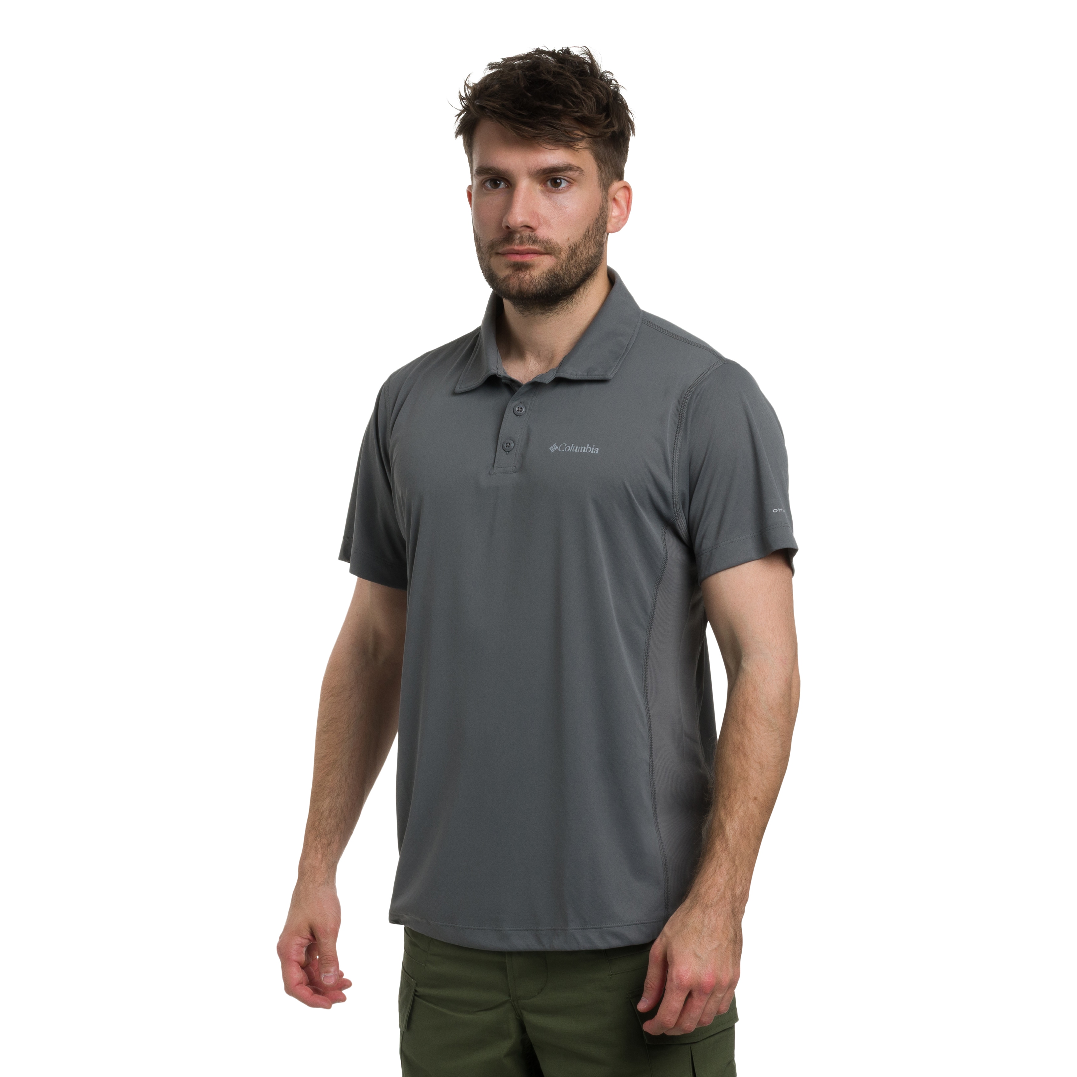Koszulka polo Columbia Zero Rules - City Grey