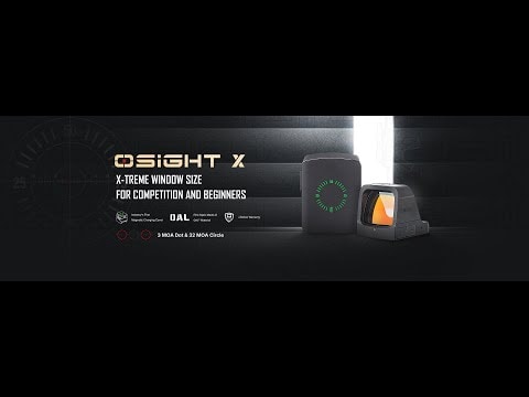 Коліматор Olight Osight X 3 MOA Red Dot  & 32 MOA Circle