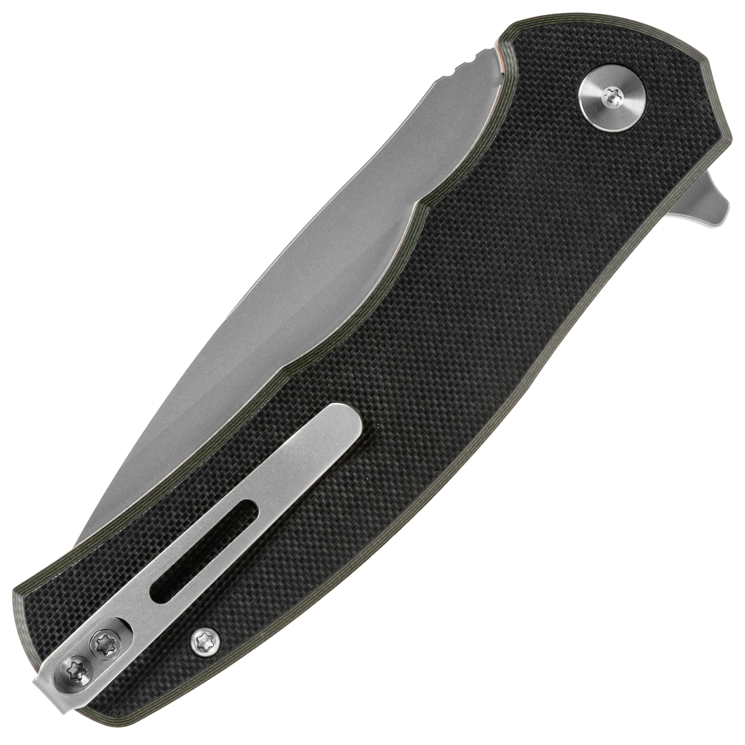 Nóż składany Badger Outdoor D2 Toro - Black