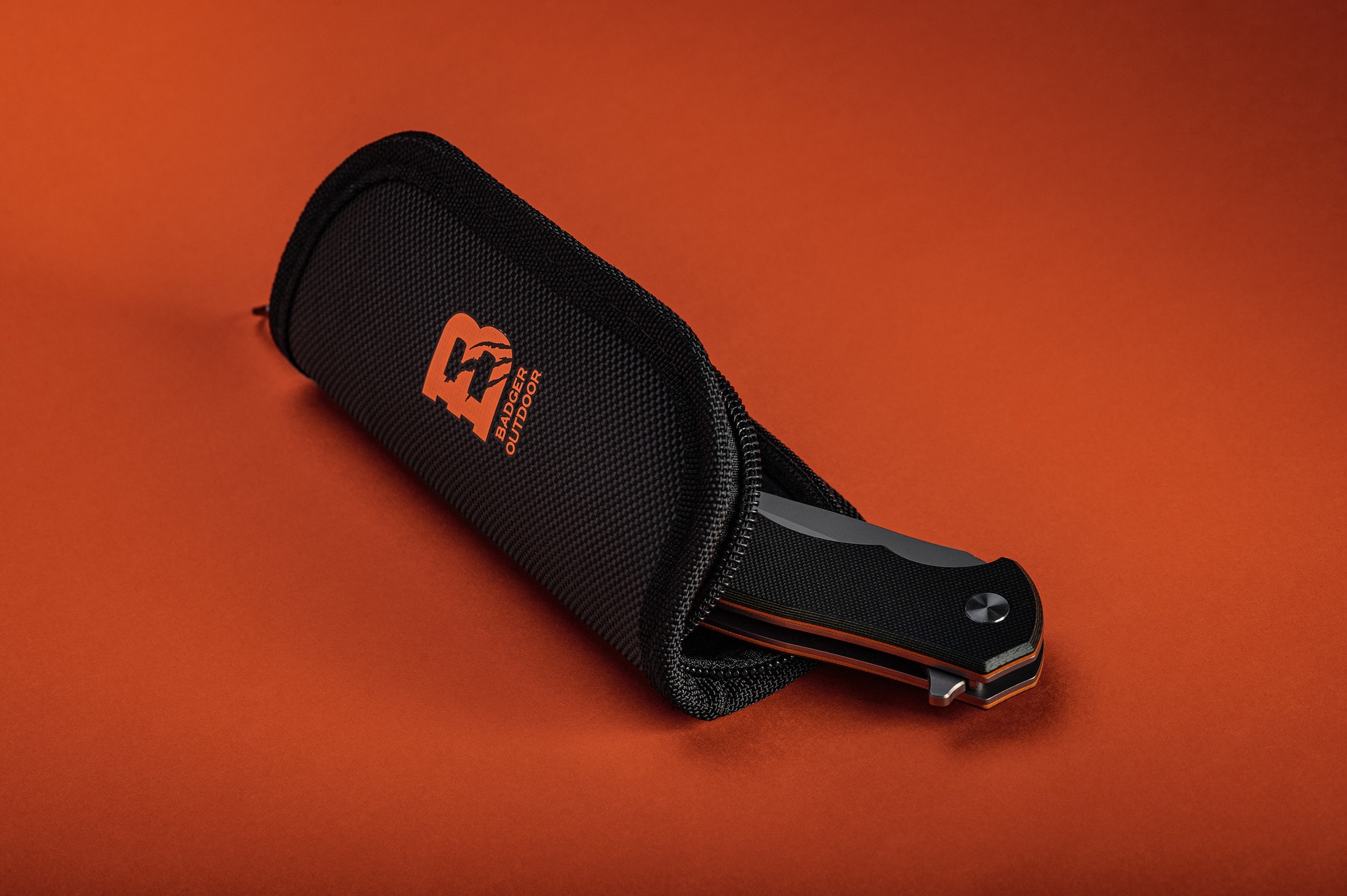 Nóż składany Badger Outdoor D2 Toro - Black