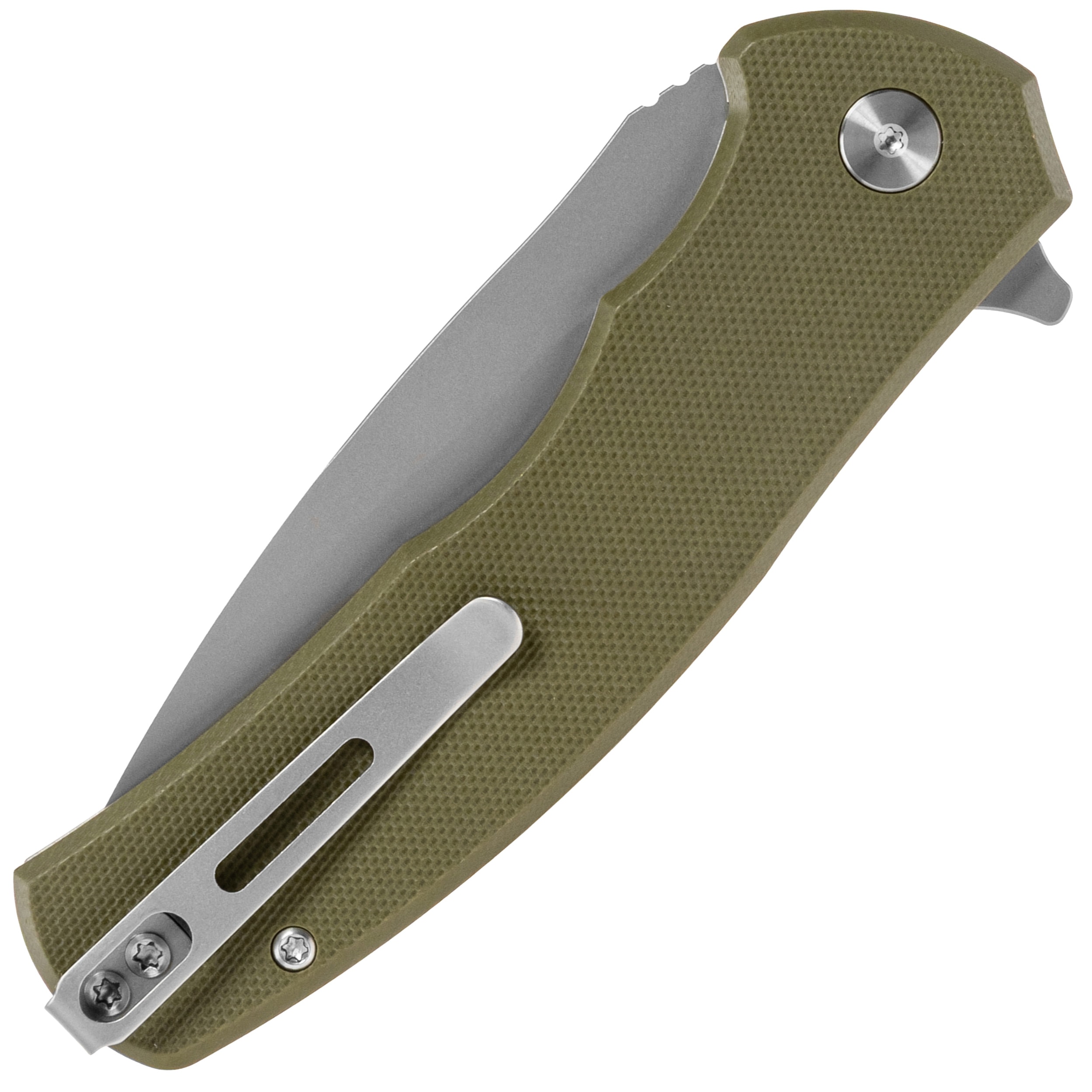 Nóż składany Badger Outdoor D2 Toro - Green