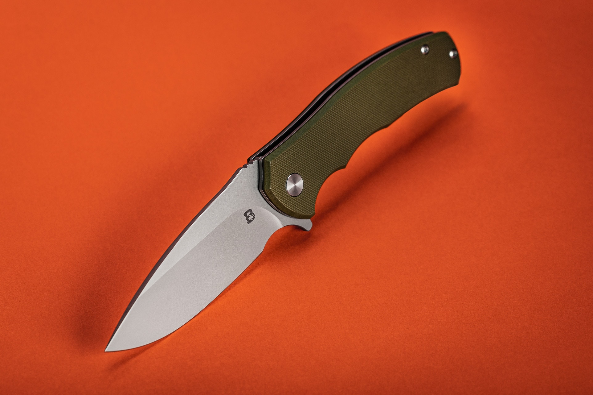 Nóż składany Badger Outdoor D2 Toro - Green