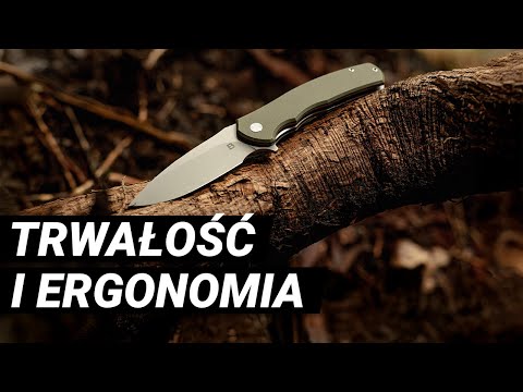 Nóż składany Badger Outdoor D2 Toro - Green