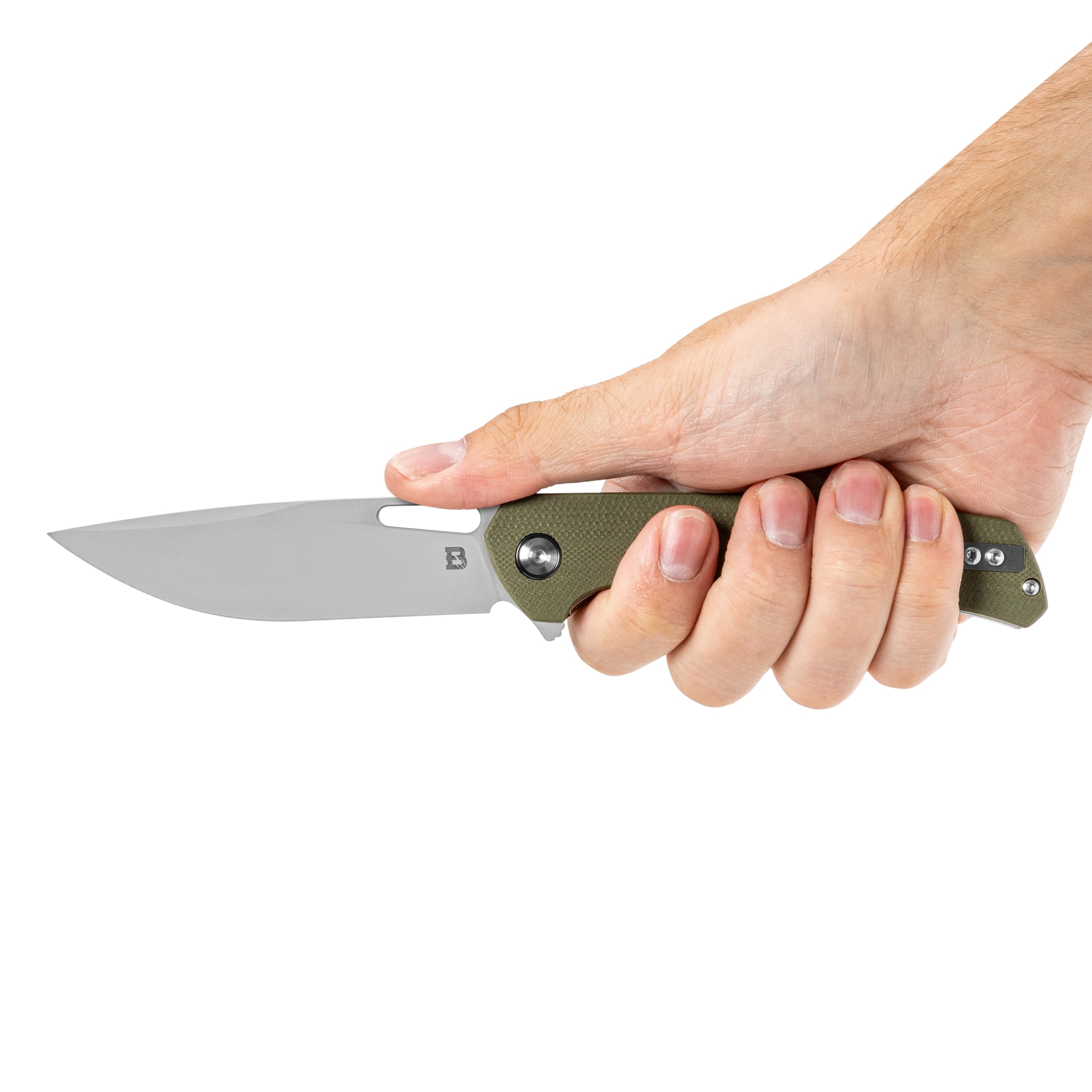 Nóż składany Badger Outdoor Orix - Green