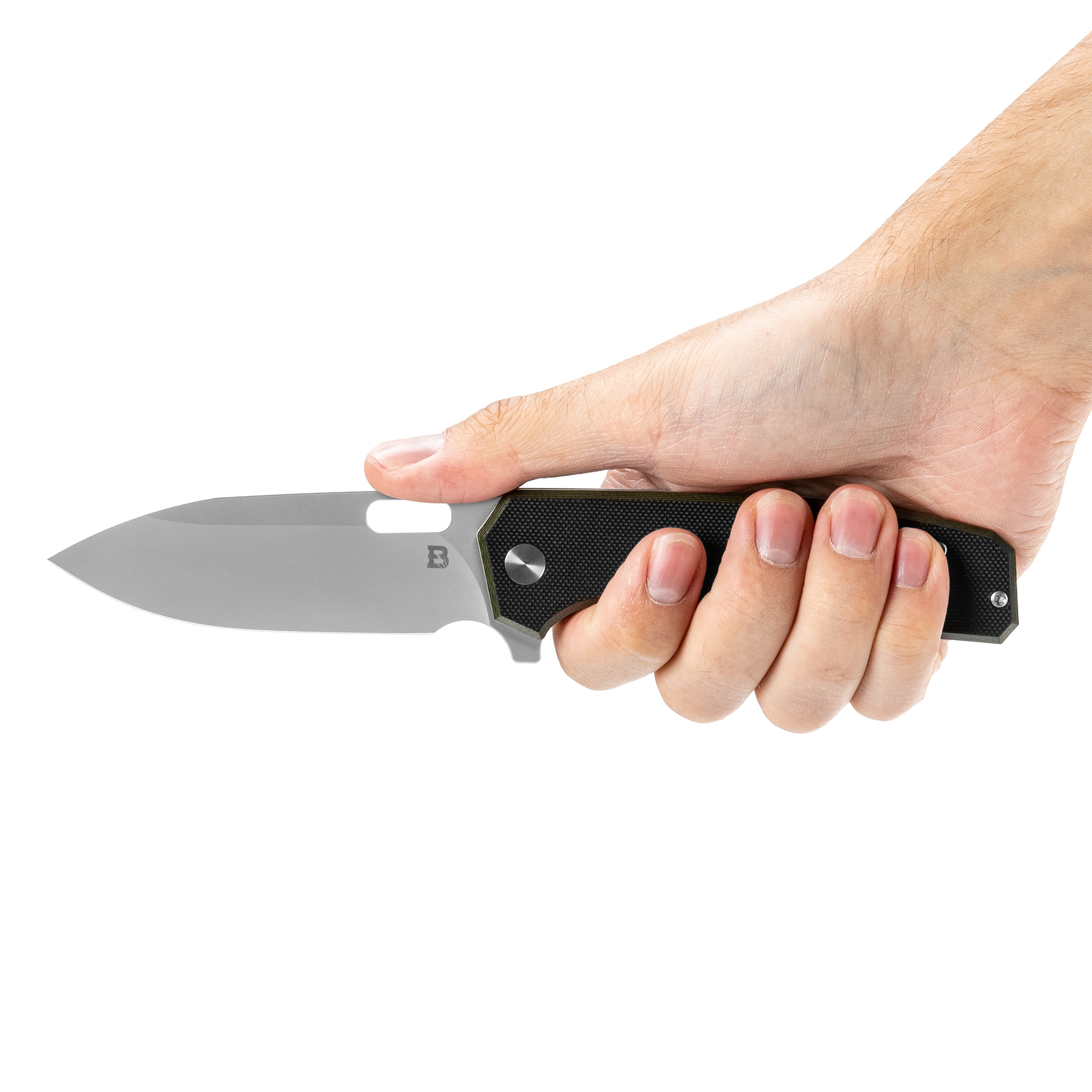 Складаний ніж Badger Outdoor D2 Lobo - Black