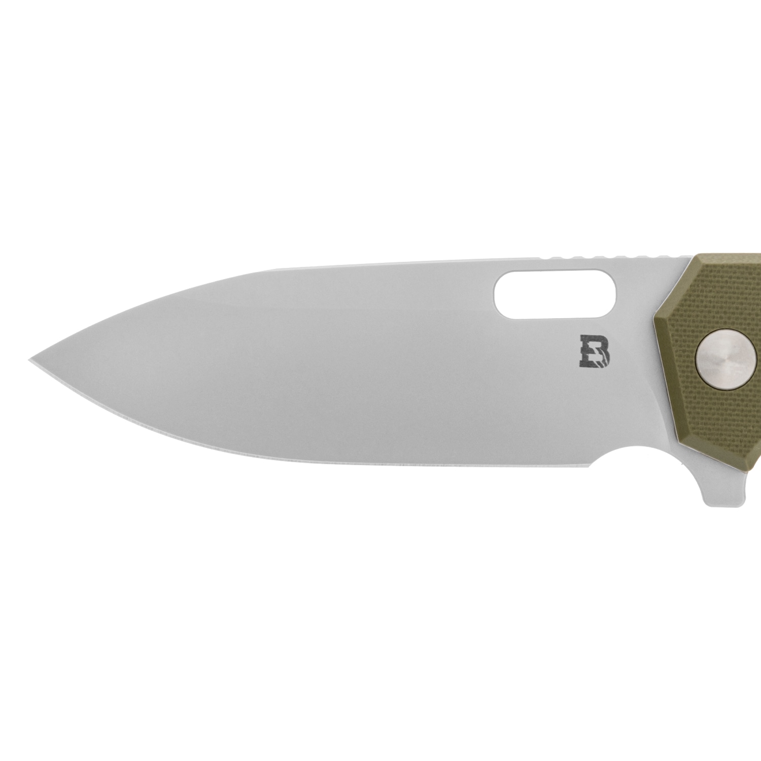 Nóż składany Badger Outdoor D2 Lobo - Green