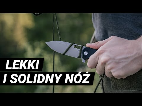Nóż składany Badger Outdoor D2 Lobo - Green