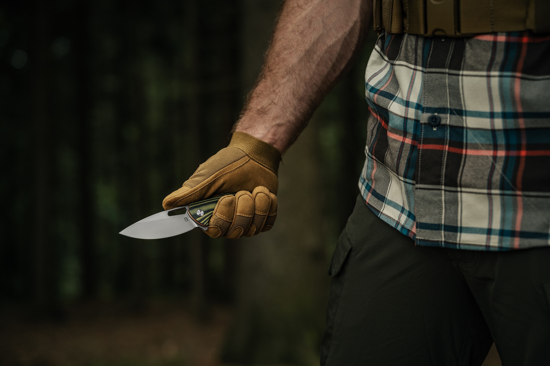 Badger Outdoor D2 Gecko Folding Knife