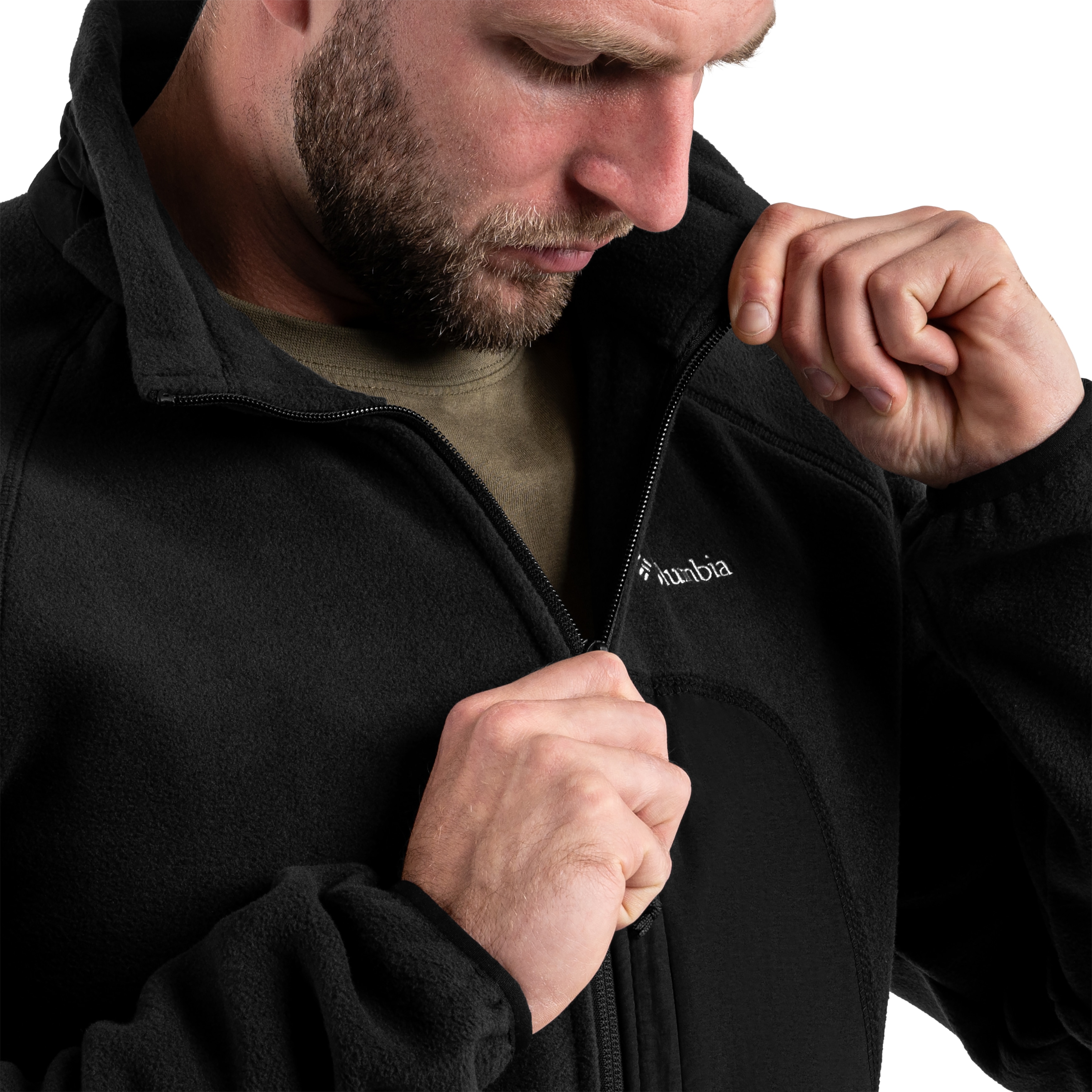 Флісова кофта Columbia Rapid Expedition II Full Zip Fleece - Black
