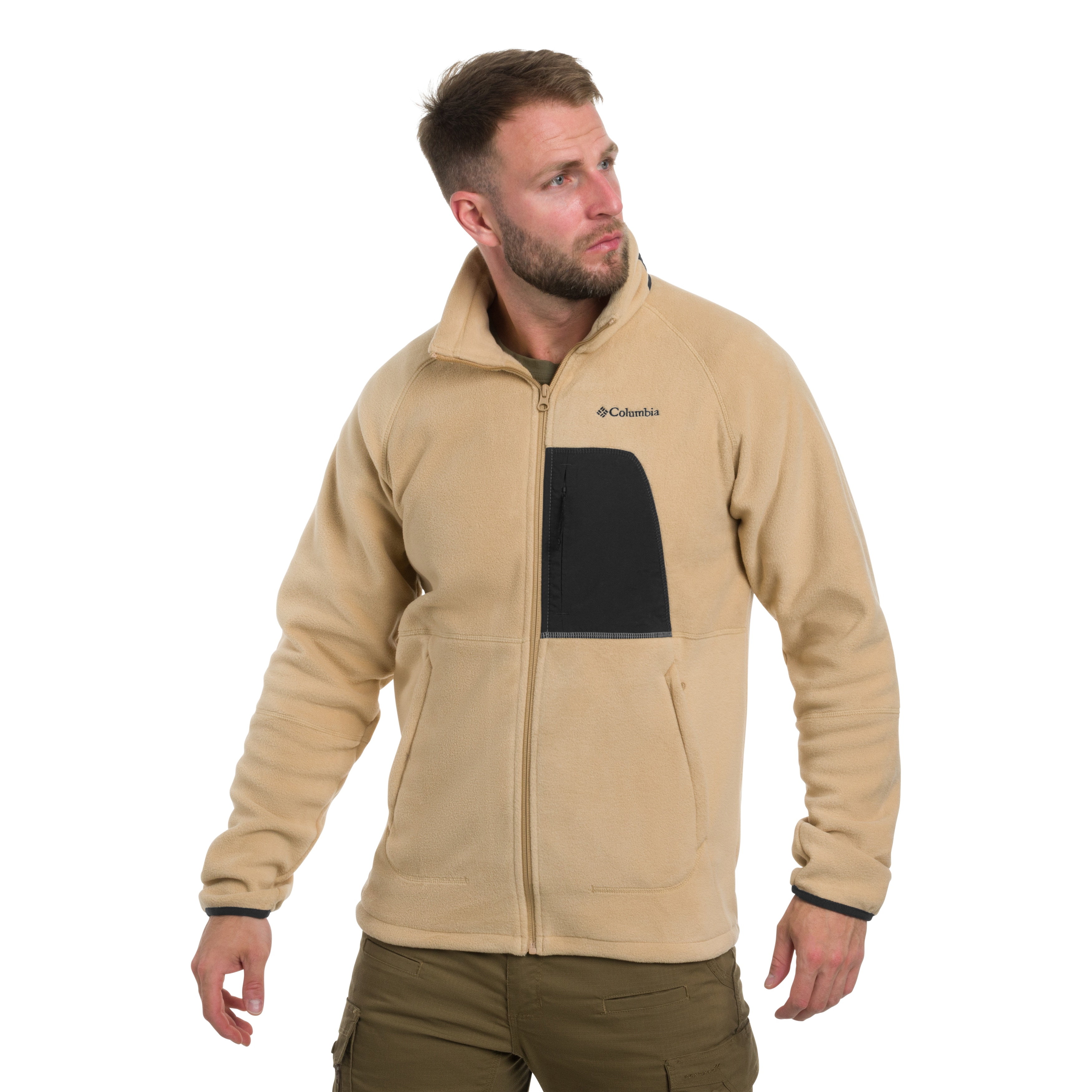 Флісова кофта Columbia Rapid Expedition II Full Zip Fleece - Canoe/Shark