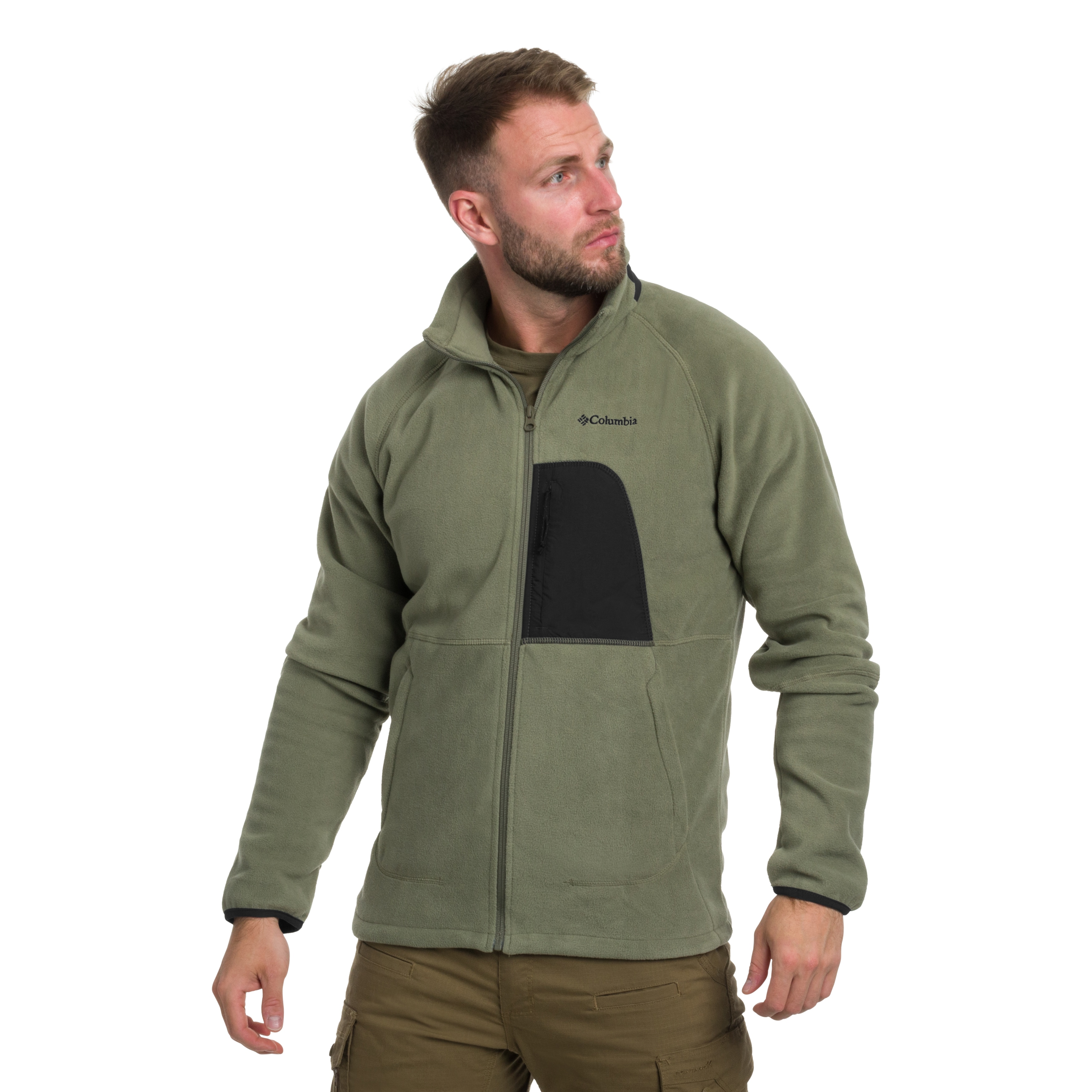 Флісова кофта Columbia Rapid Expedition II Full Zip Fleece - Stone Green/Shark